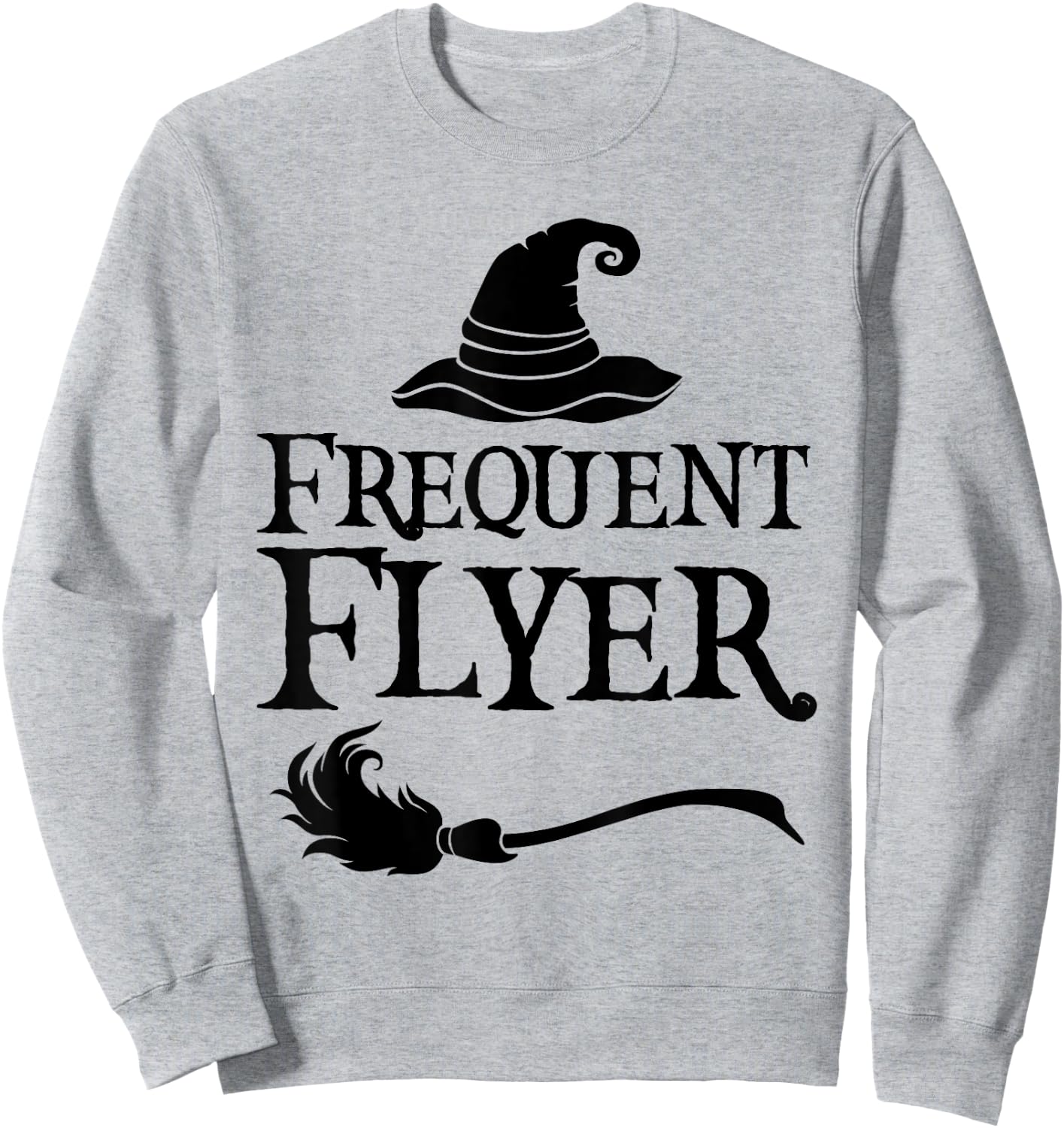 Frequent Flyer Halloween Costume Sweatshirt - Sweatshirt | Ash