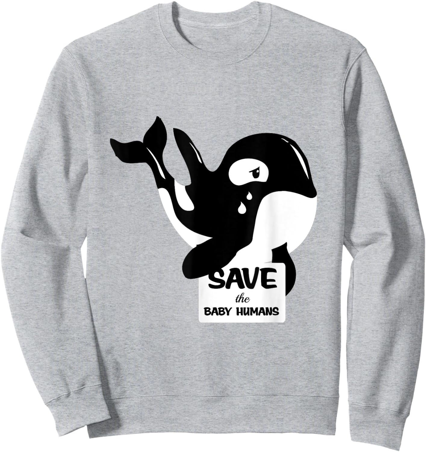 Choose Life Anti Abortion Pro Life Christian Sweatshirt - Sweatshirt | Ash