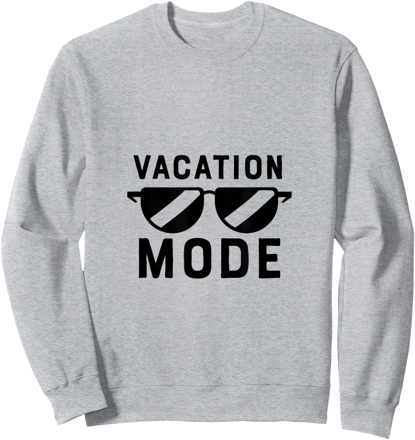 Vacation Mode Funny shirt Boys Sunglasses Vacay Sweatshirt - Sweatshirt | Ash