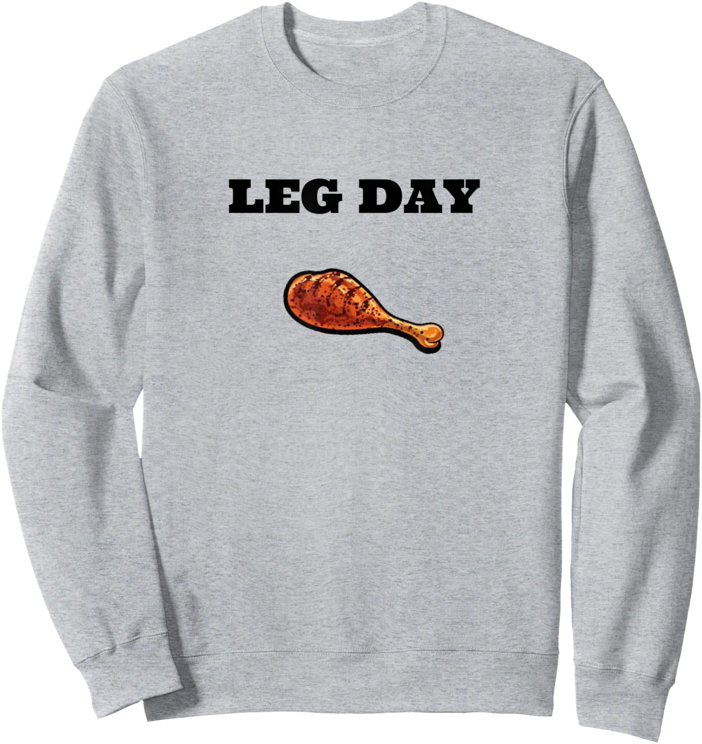 Leg Day Sweatshirt - Sweatshirt | Ash