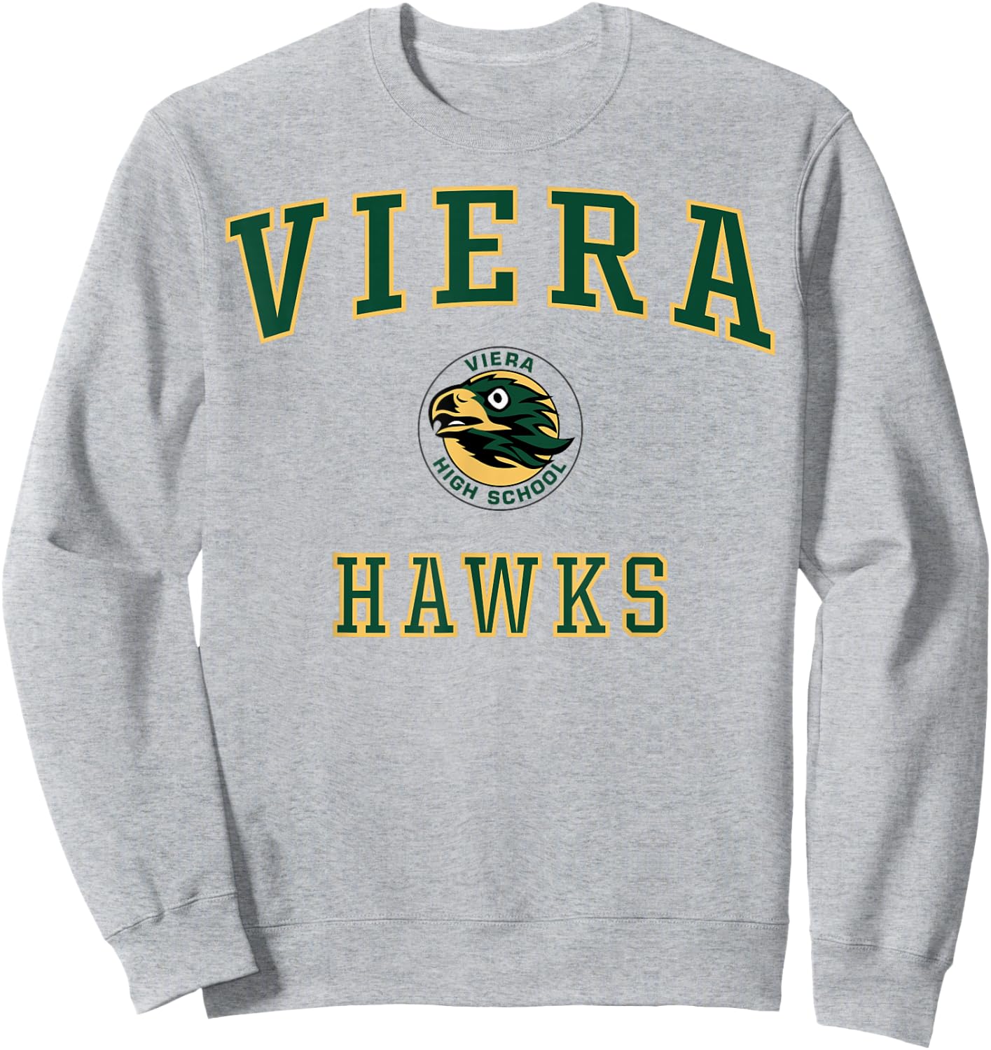 Viera High School Hawks C1 Sweatshirt - Sweatshirt | Ash