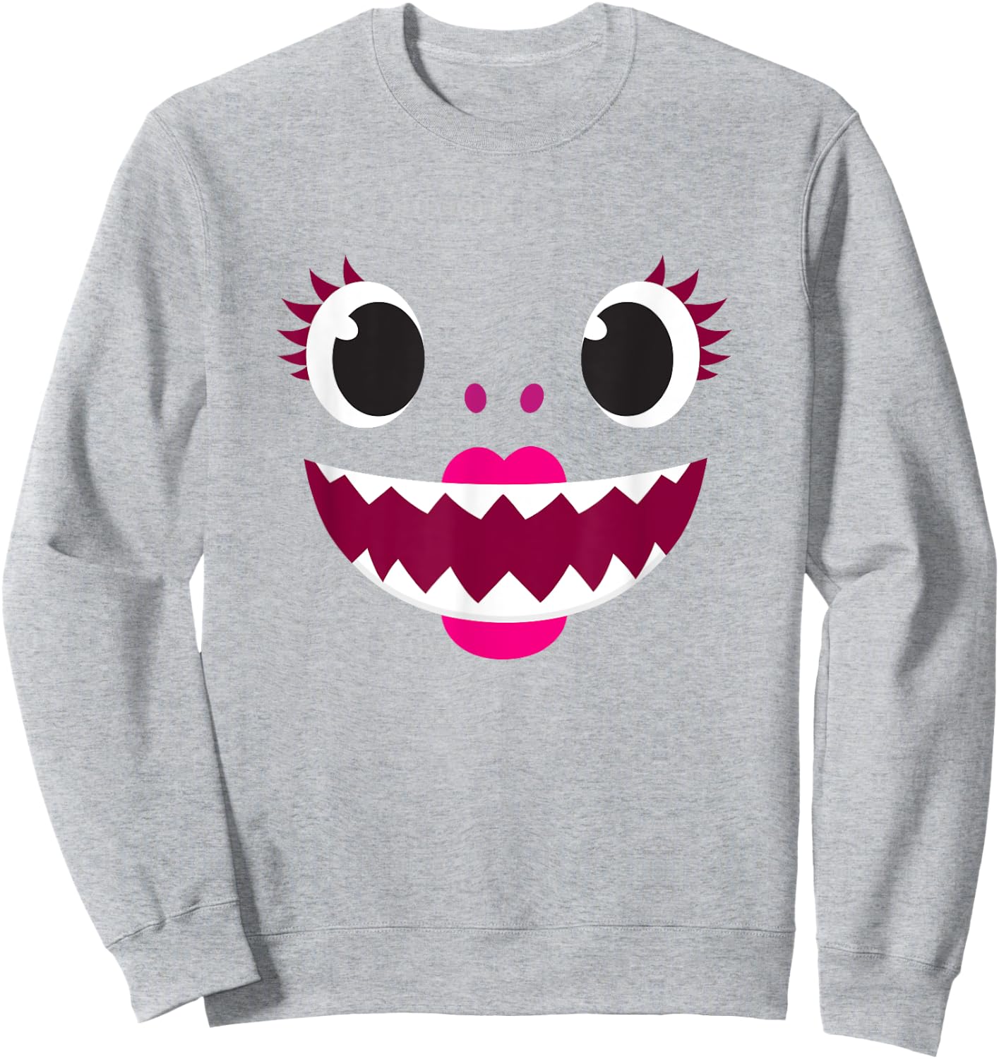 Pinkfong Baby Shark Mommy Shark Sweatshirt - Sweatshirt | Ash