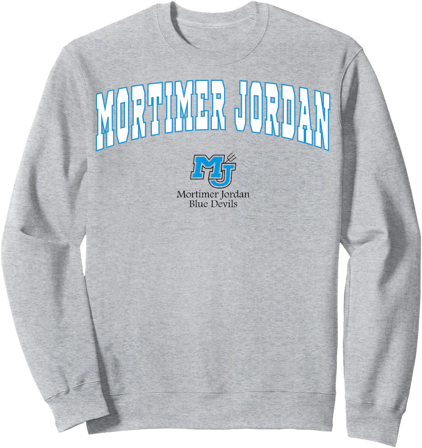 Mortimer Jordan High School Blue Devils C2 Sweatshirt - Sweatshirt | Ash