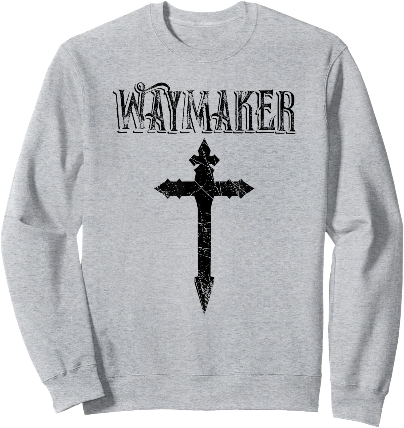 Waymaker Cross Sweatshirt - Sweatshirt | Ash