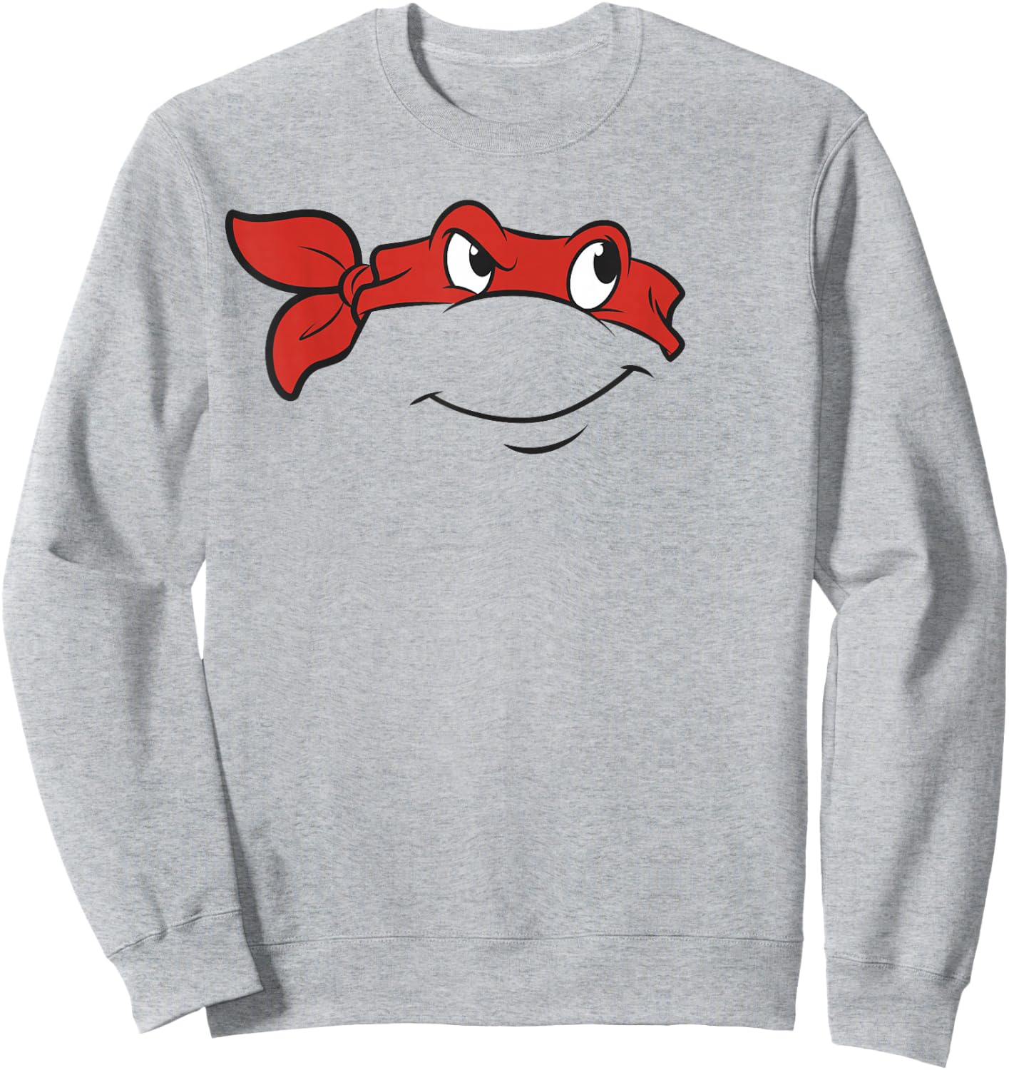 Teenage Mutant Ninja Turtles Raphael Big Face Costume Sweatshirt - Sweatshirt | Ash