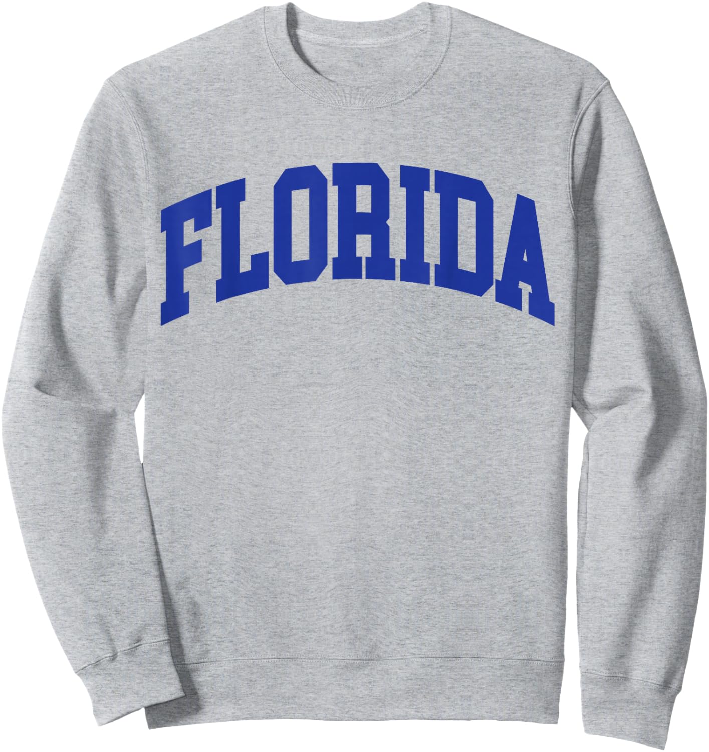 Vintage Florida Men Florida Women Retro Orange Sweatshirt - Sweatshirt | Ash