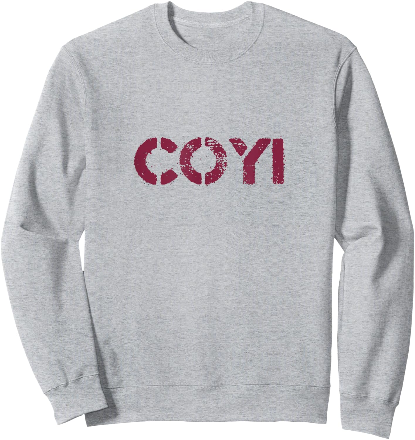 COYI West Ham Fan Soccer T Shirt Sweatshirt - Sweatshirt | Ash