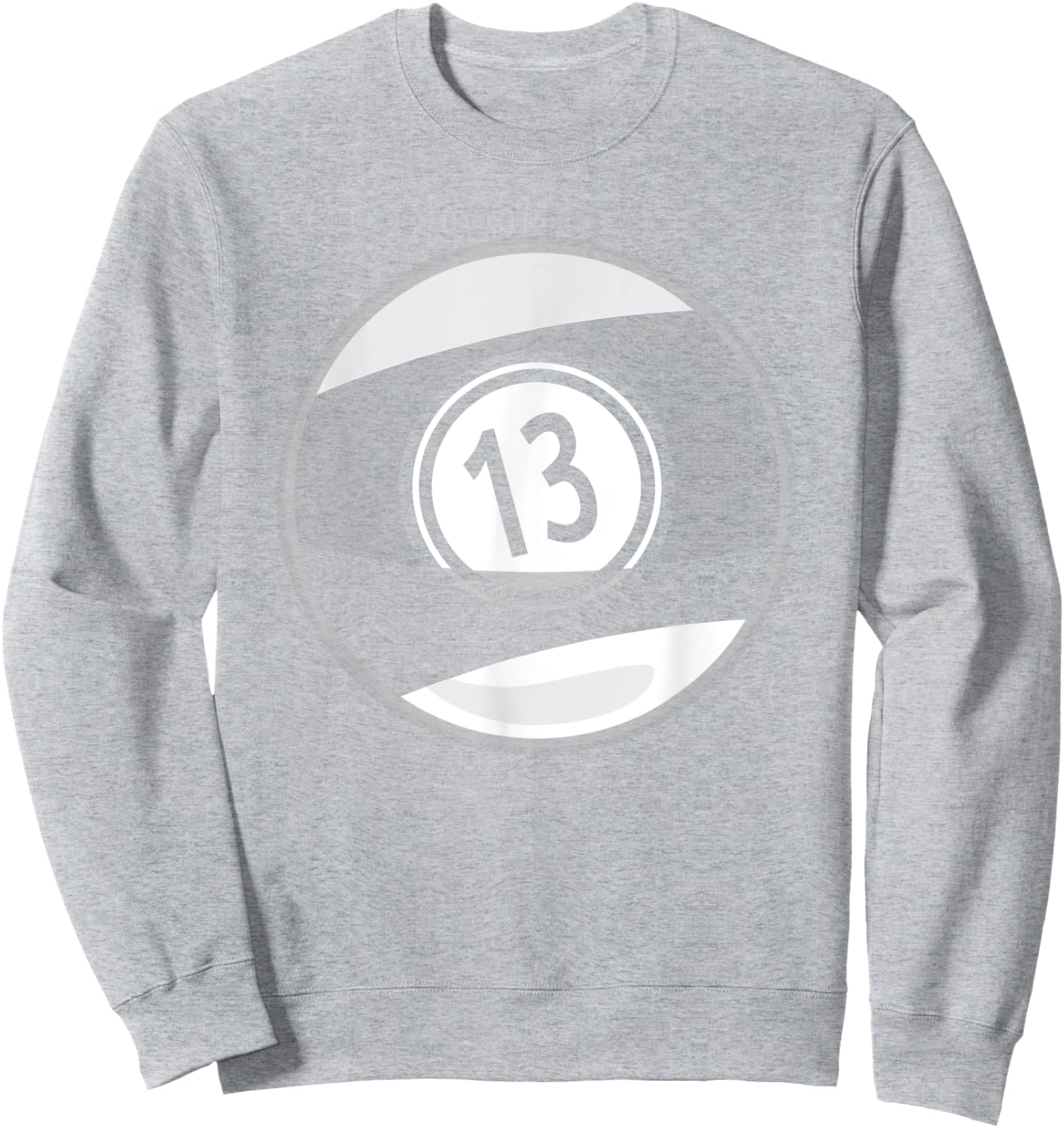 Matching Halloween Costume Set Billiard Balls 13 Ball Sweatshirt - Sweatshirt | Ash