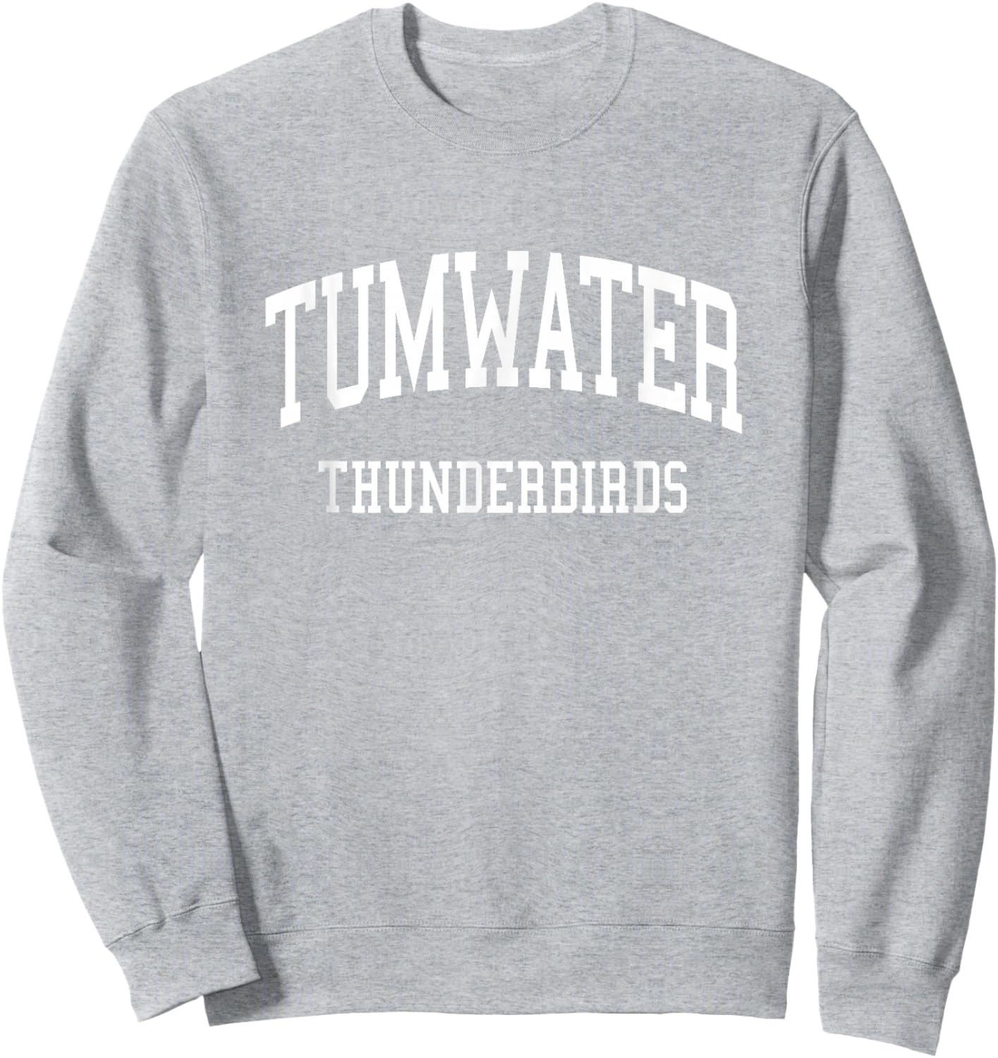 Tumwater High School HS Tumwater WA Retro Sports Sweatshirt - Sweatshirt | Ash