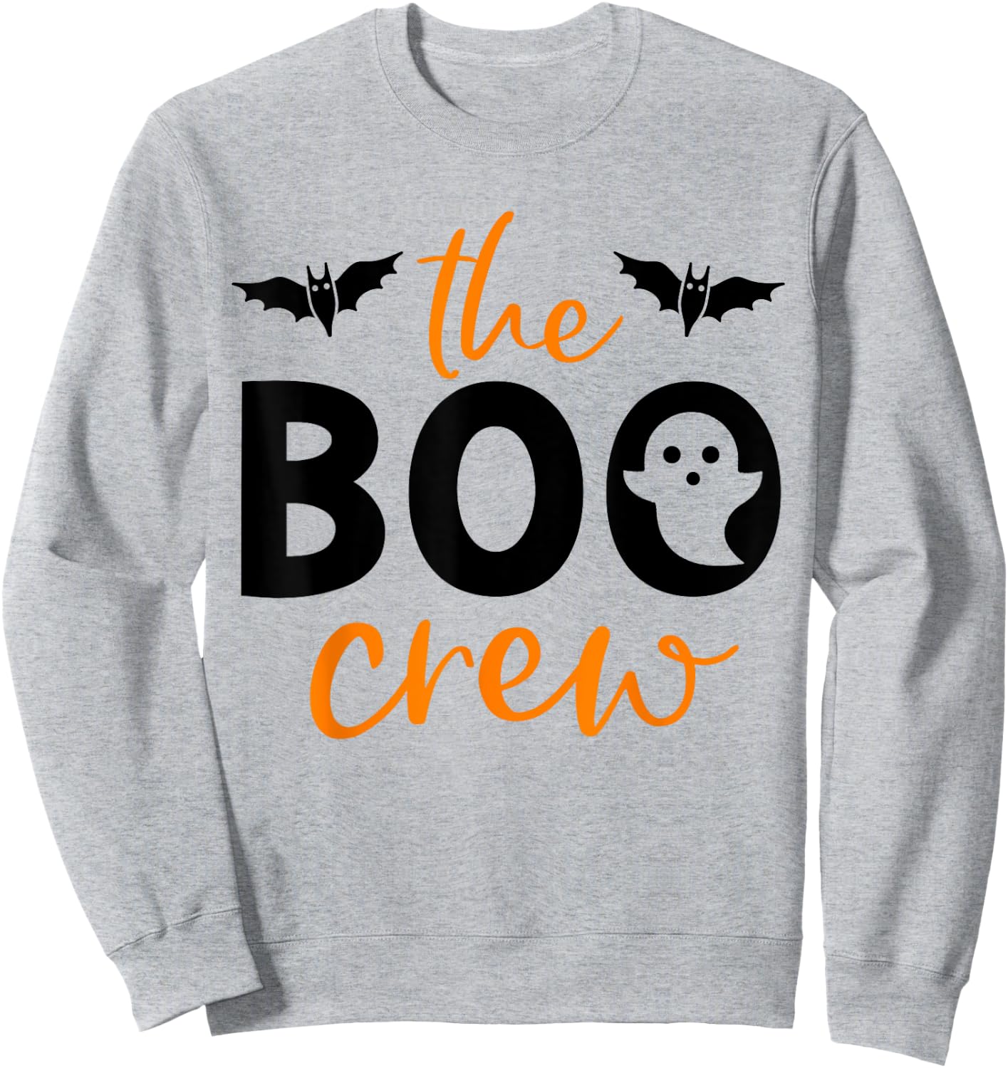 The Boo Crew Shirt Matching Halloween Family Shirts Pajamas Sweatshirt - Sweatshirt | Ash