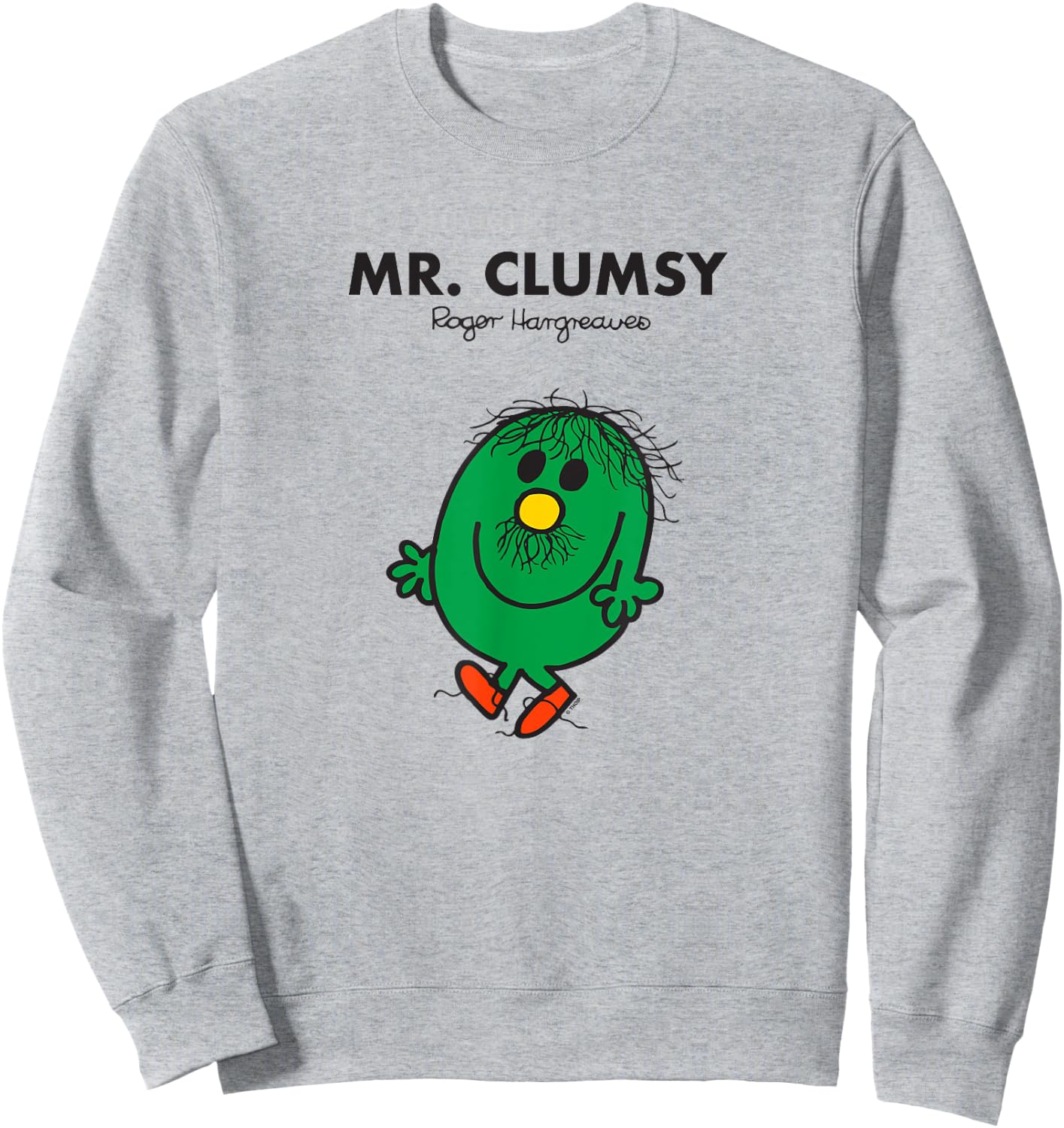 Mr. Men Mr. Clumsy Sweatshirt - Sweatshirt | Ash