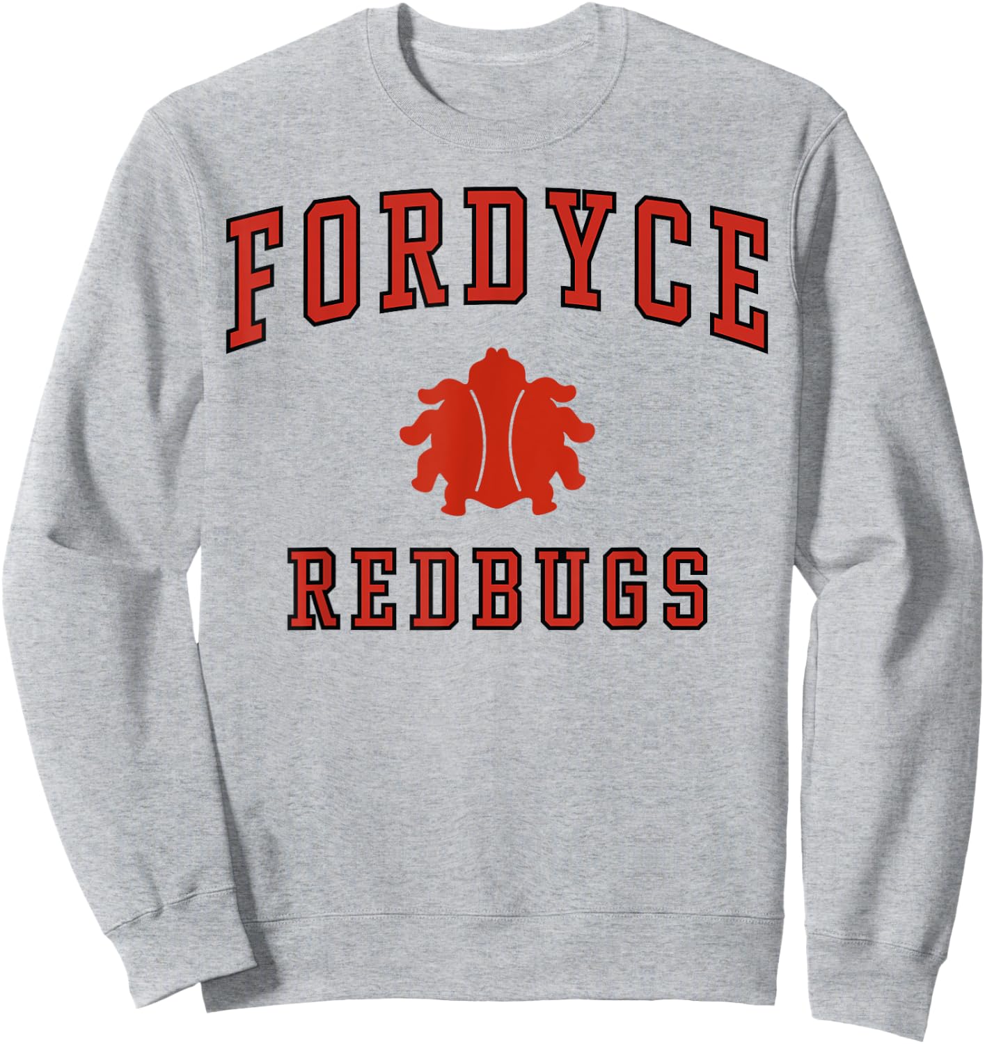 Fordyce High School Redbugs C1 Sweatshirt - Sweatshirt | Ash