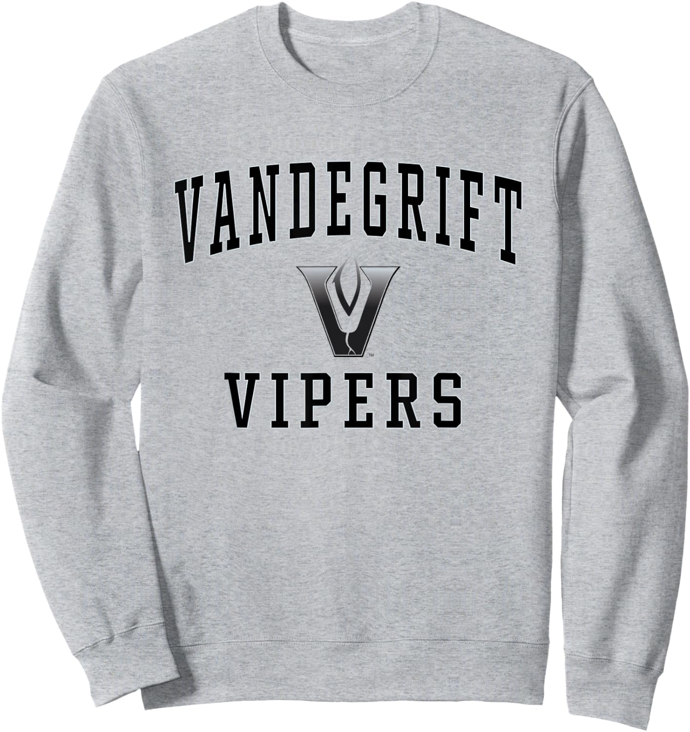 Vandegrift High School Vipers C1 Sweatshirt - Sweatshirt | Ash