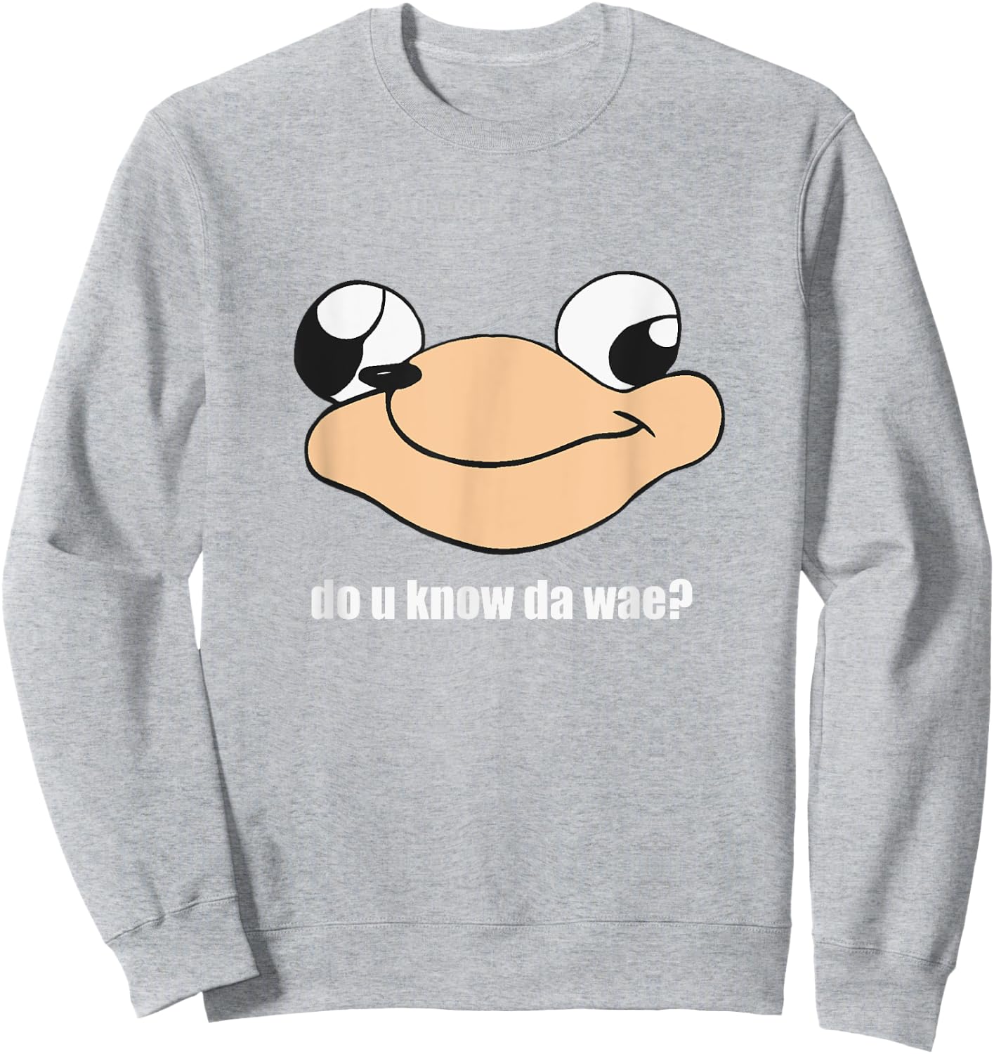 Ugandan Warrior Shirt Funny Do U Know Da Wae Tribe Meme Men Sweatshirt - Sweatshirt | Ash