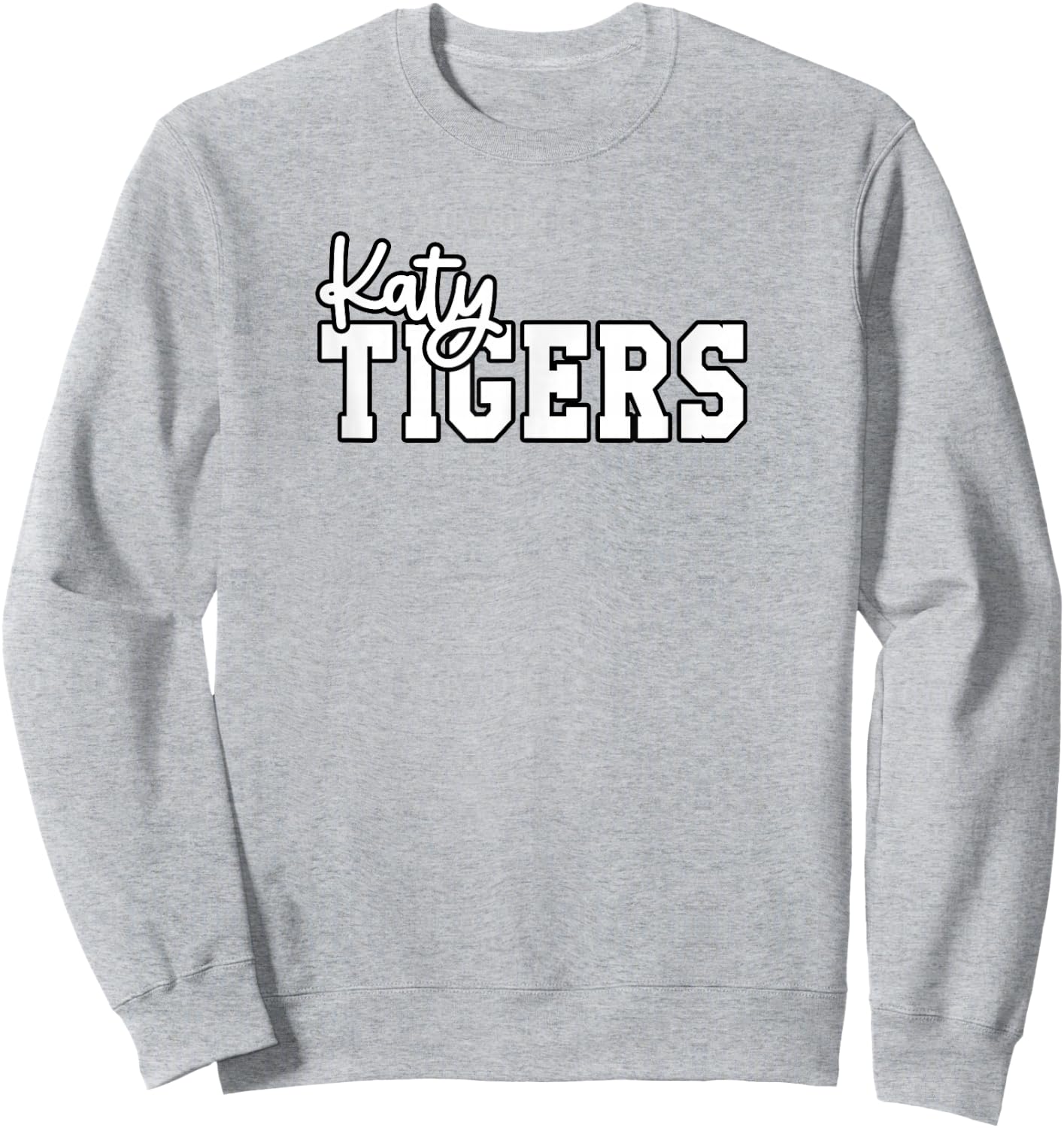 Katy High School Tigers Sweatshirt - Sweatshirt | Ash