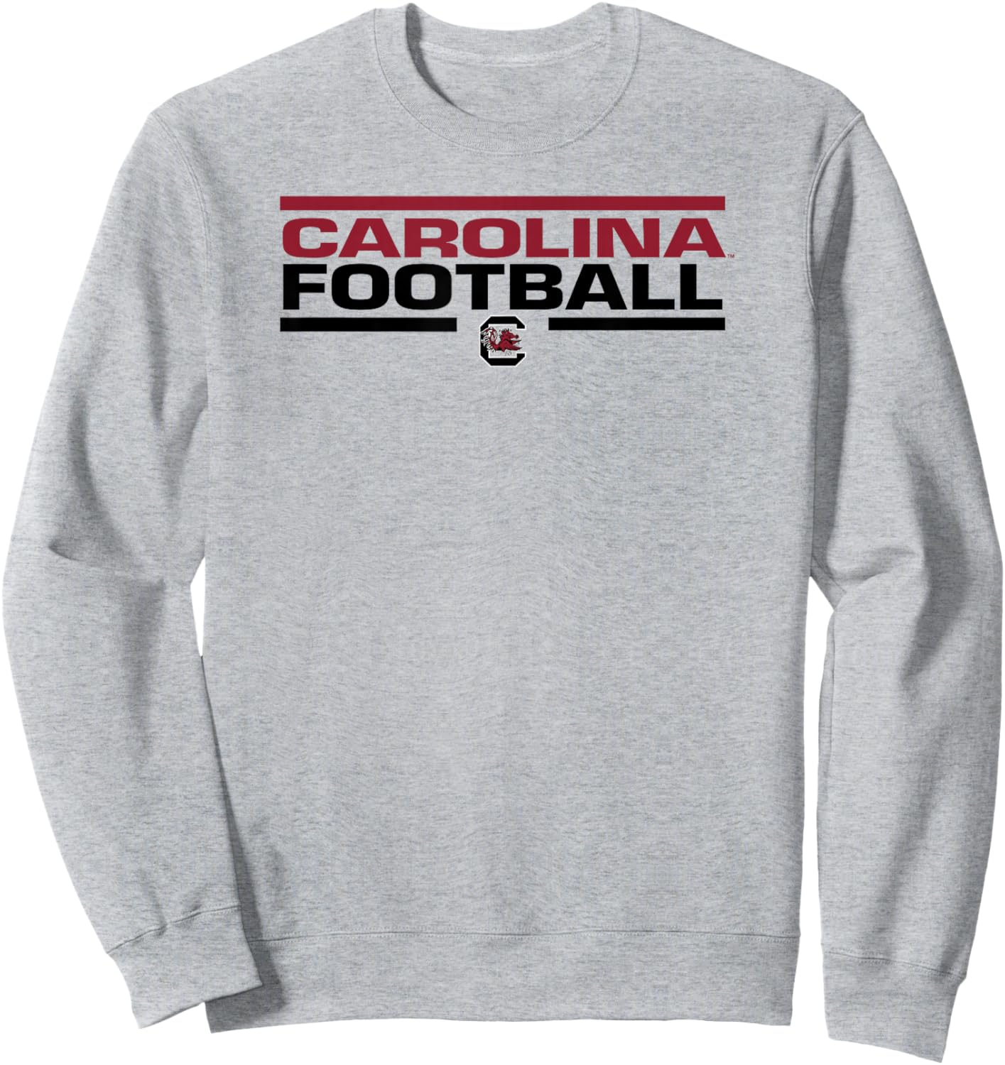South Carolina Gamecocks Football Tackle Gray Sweatshirt - Sweatshirt | Ash