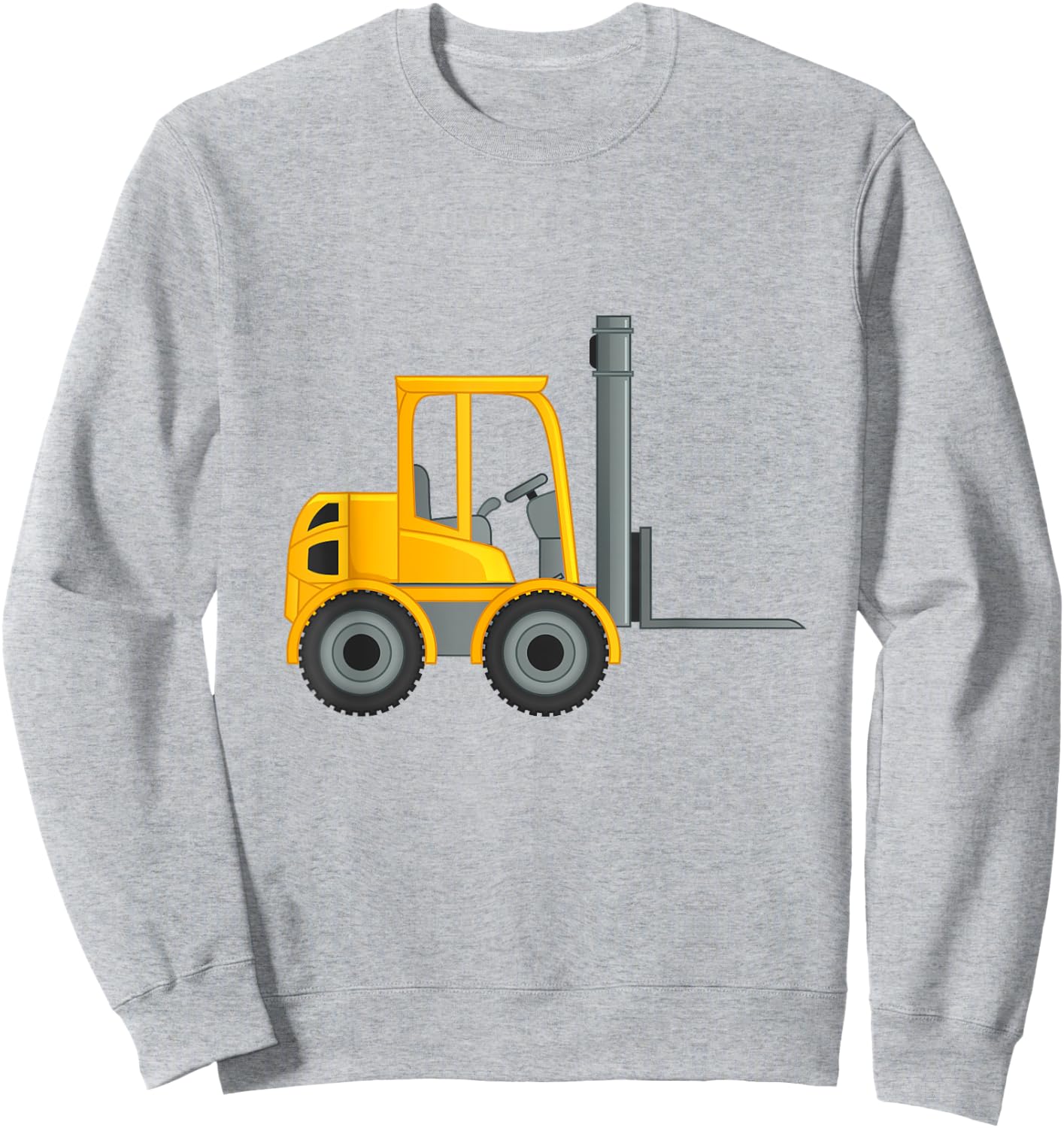 Forklift for Kids Lift Truck Sweatshirt - Sweatshirt | Ash