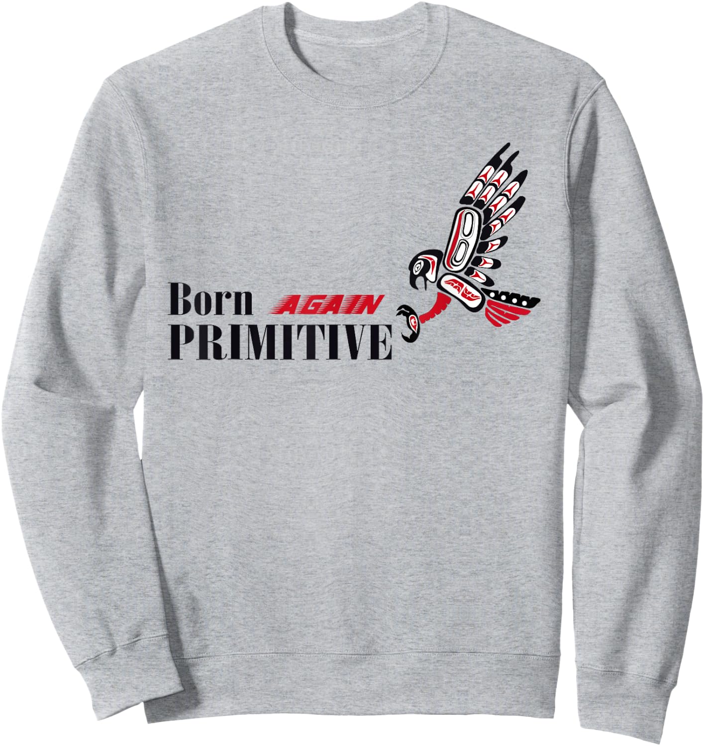 Born Again Primitive II Sweatshirt - Sweatshirt | Ash