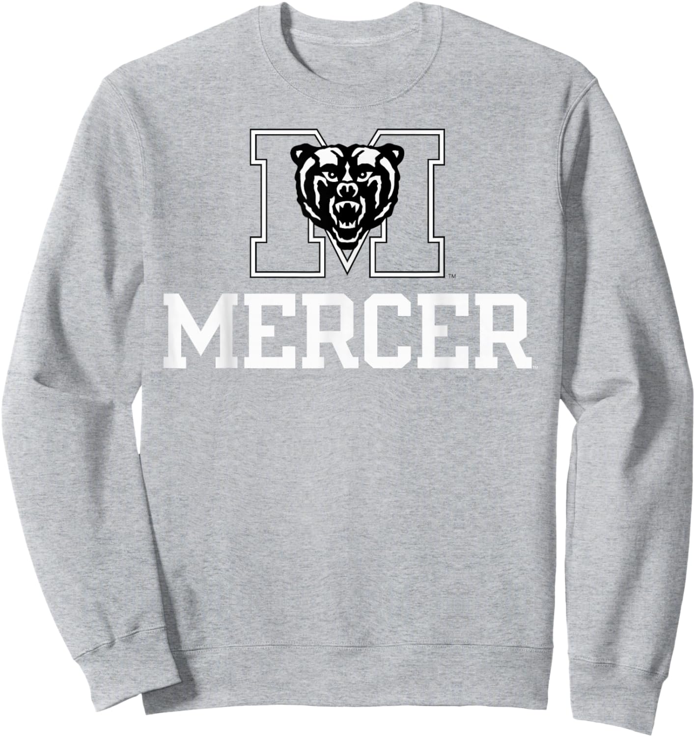 Mercer Bears Sportsmanship Orange Officially Licensed Sweatshirt - Sweatshirt | Ash