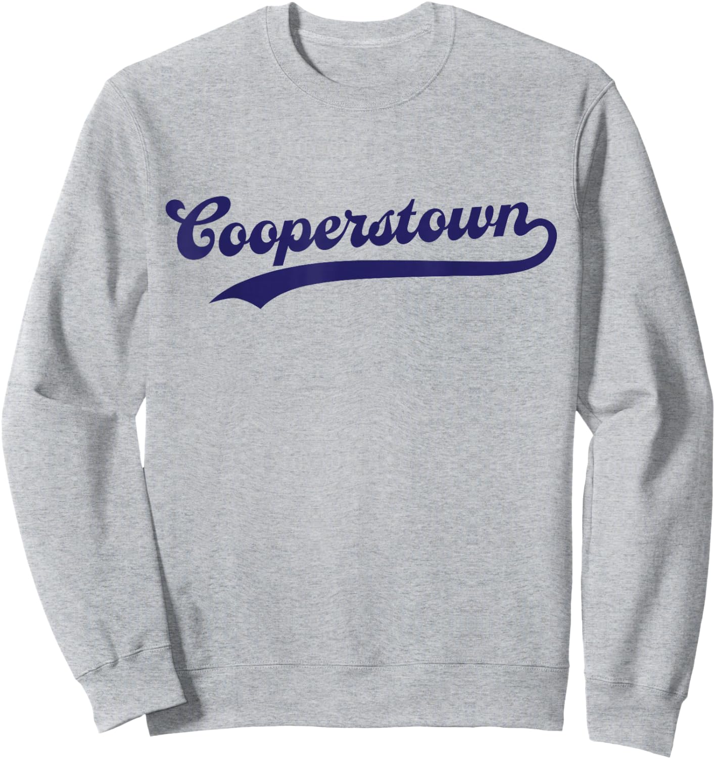Cooperstown New York Cooperstown NY Baseball Fans Sweatshirt - Sweatshirt | Ash