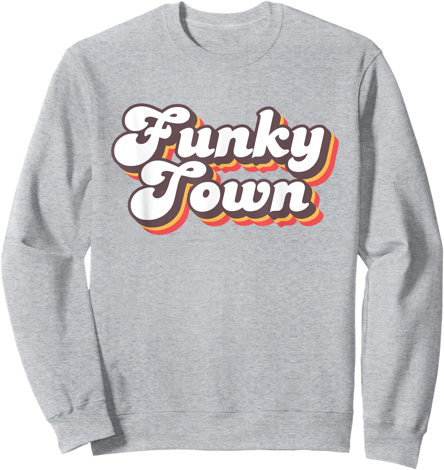 Funky Town Roller Disco Outfit Retro 70s Costume Sweatshirt - Sweatshirt | Ash