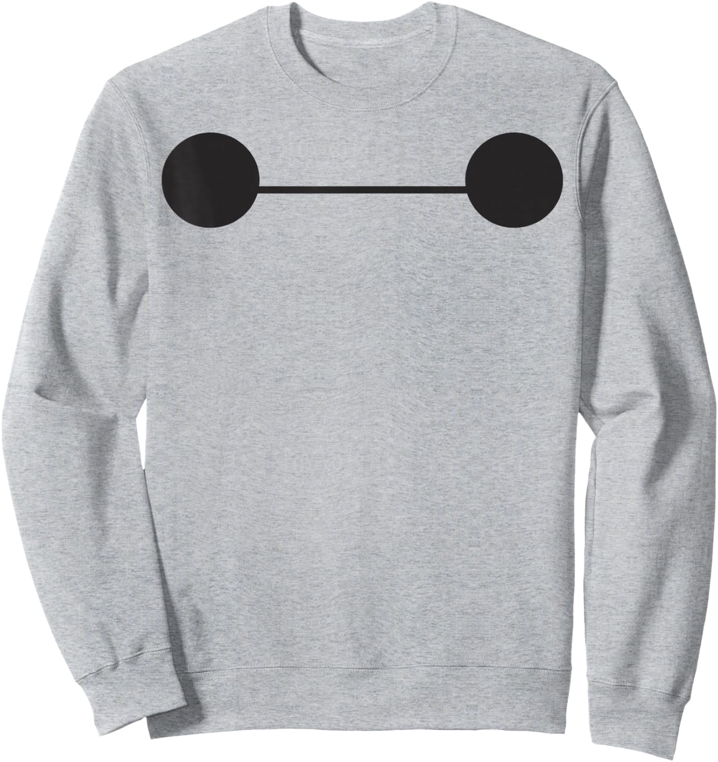 Disney Big Hero 6 Baymax Eyes Halloween Sweatshirt - Sweatshirt | Ash