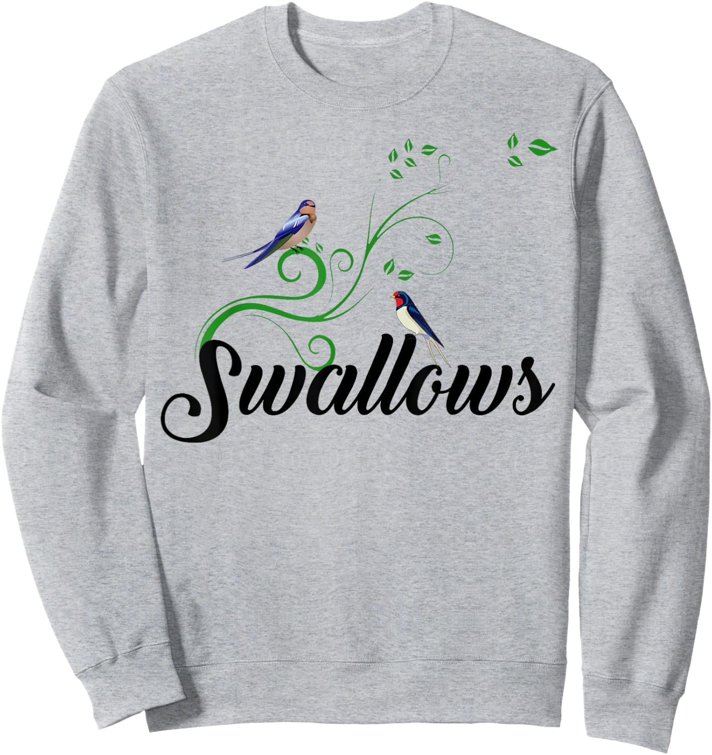 SWALLOWS or SPITS? Cute Funny Inappropriate Suggestive Sweatshirt - Sweatshirt | Ash