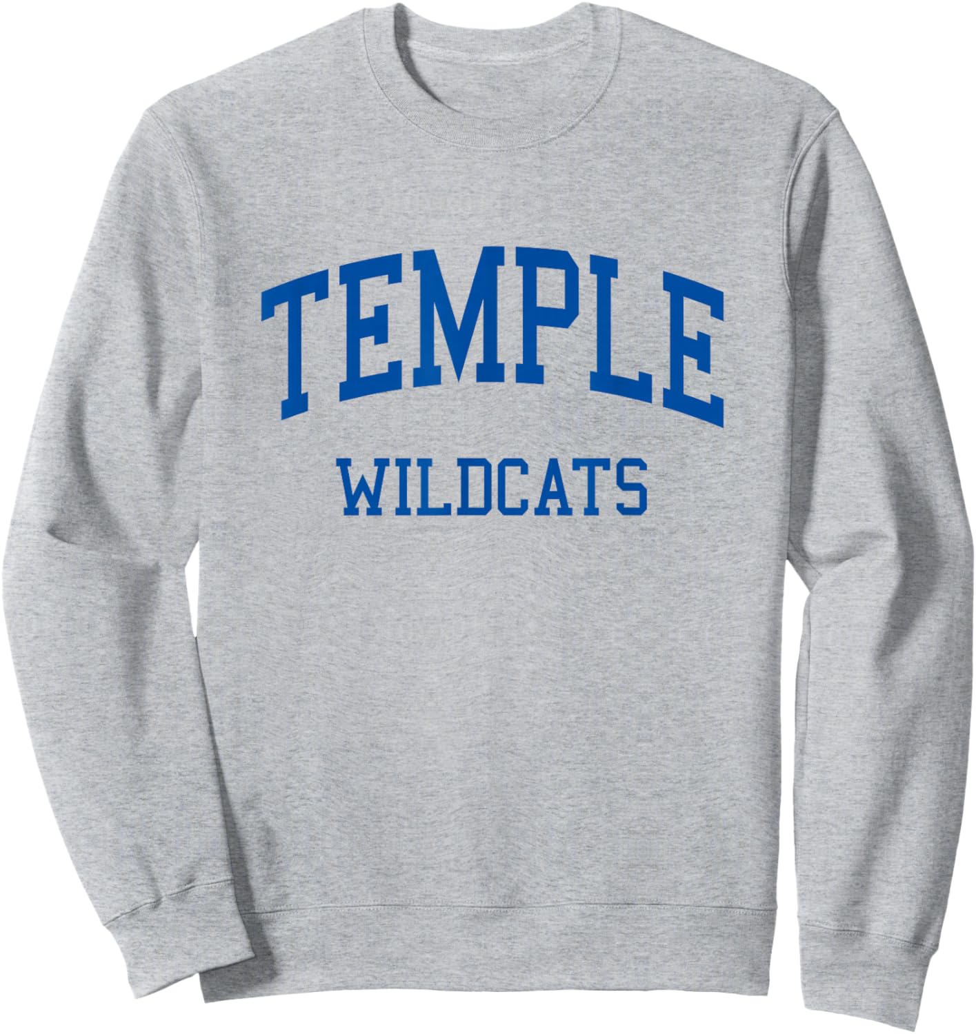 Temple High School HS Temple TX Retro Sweatshirt - Sweatshirt | Ash