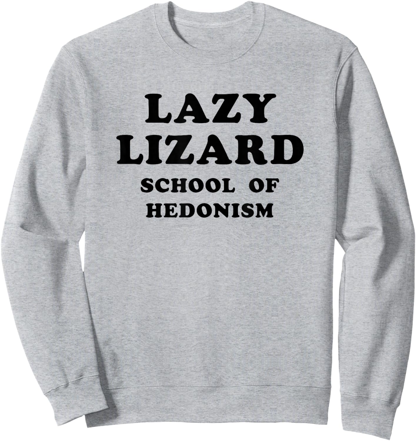 Lazy Lizard School Of Hedonism Shirt Retro Acid, LSD Trip Sweatshirt - Sweatshirt | Ash