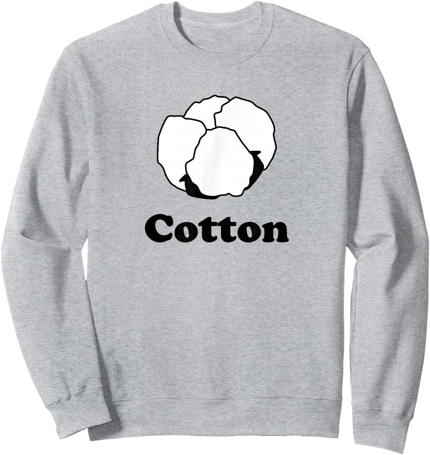 Cotton Boll T Shirt Sweatshirt - Sweatshirt | Ash