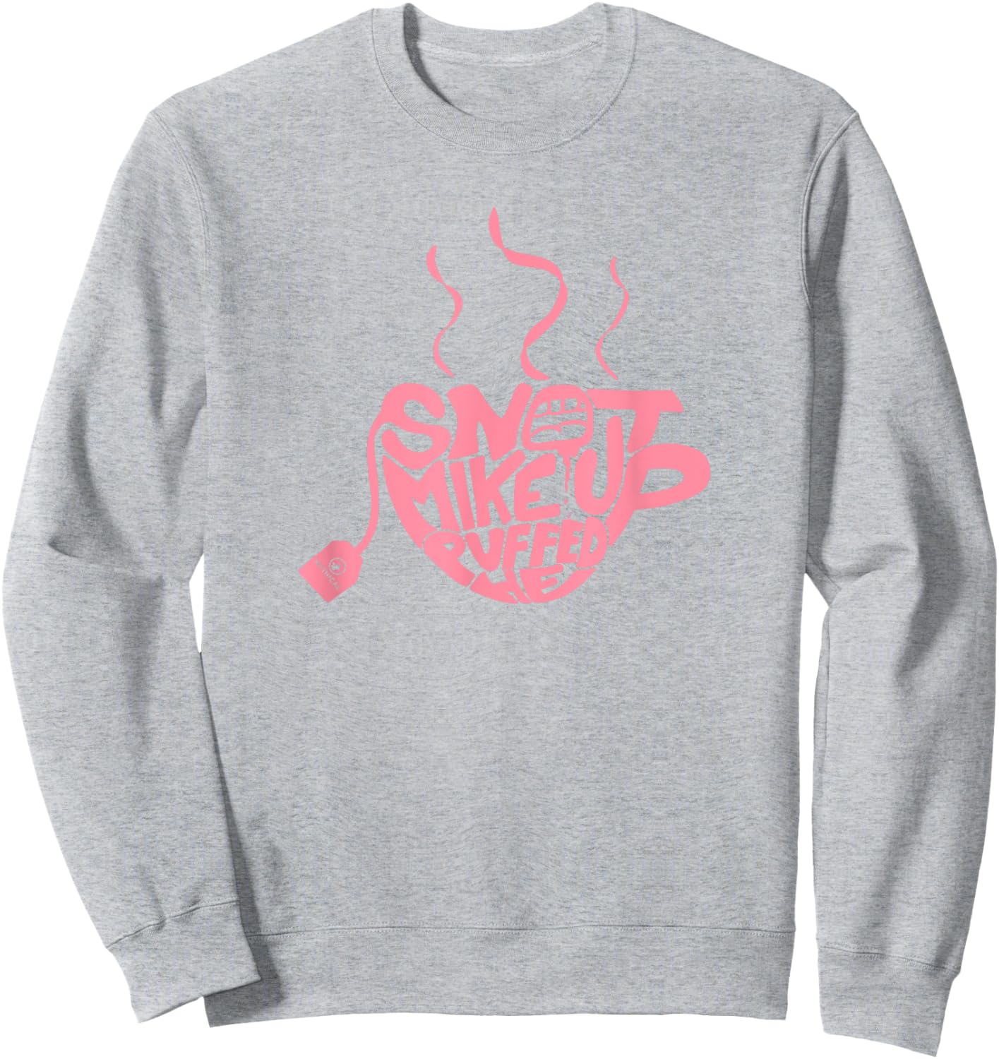 Snot Mike Up Puffed He (Pink) Sweatshirt - Sweatshirt | Ash