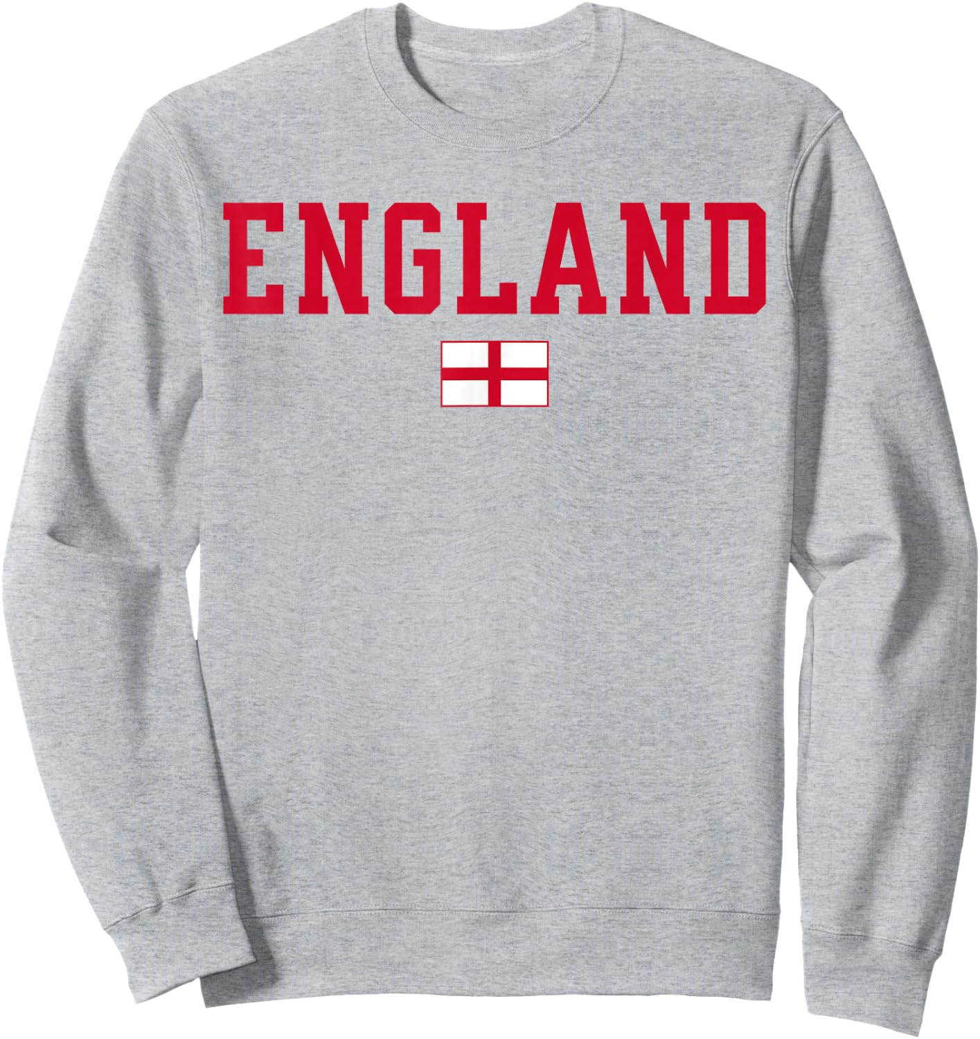 England English Flag Sweatshirt - Sweatshirt | Ash