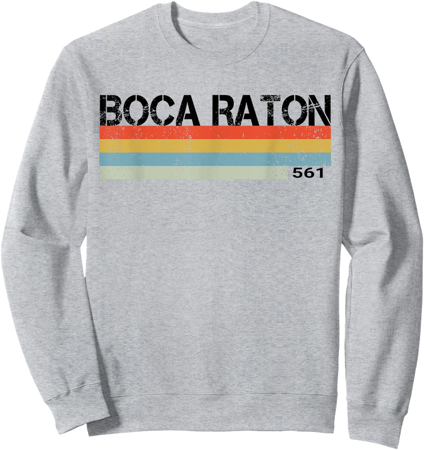 Boca Raton Sweatshirt - Sweatshirt | Ash