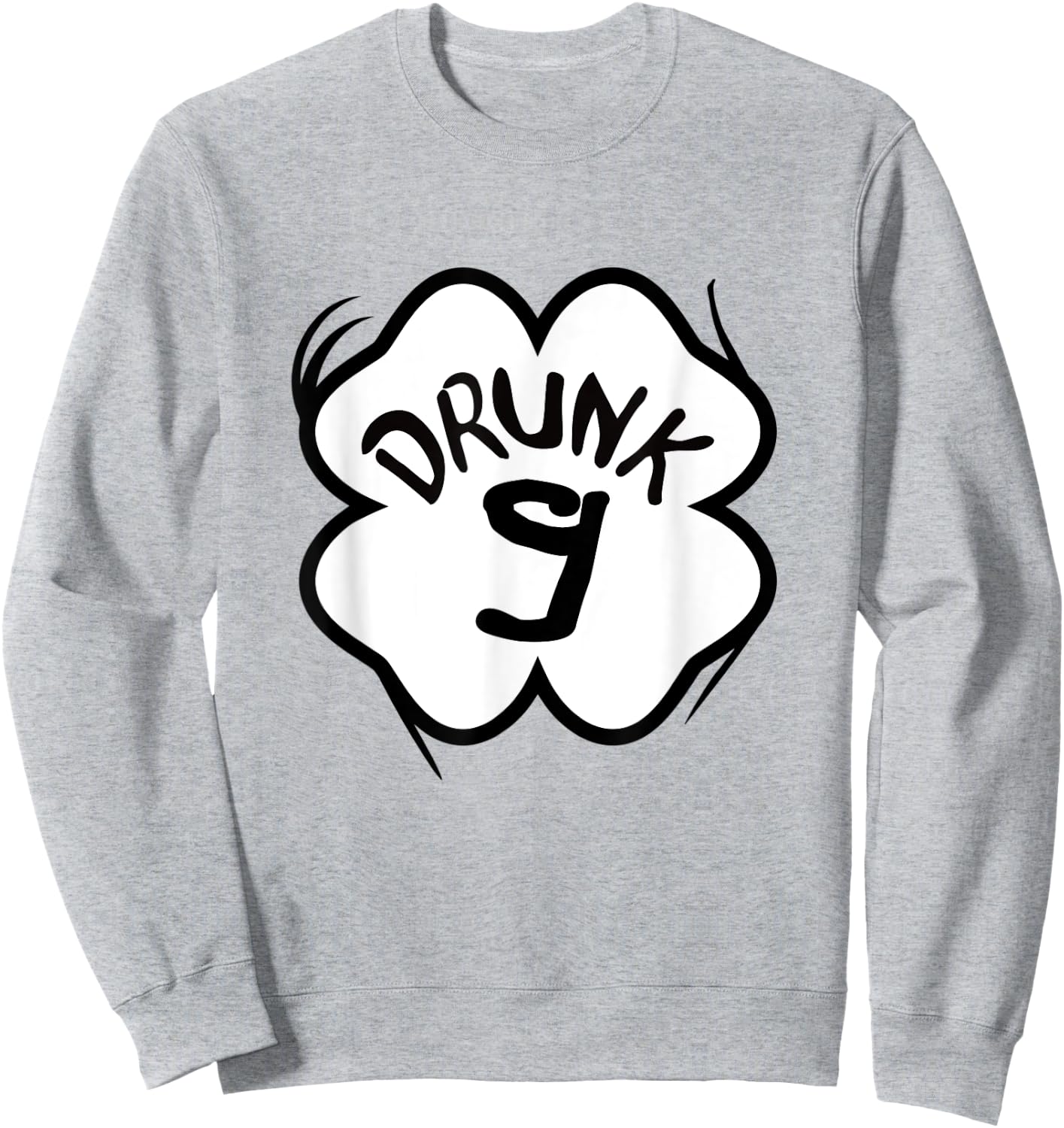 Saint Patricks Day Bar Crawl Drunk 1-10 Shirt Group Matching Sweatshirt - Sweatshirt | Ash
