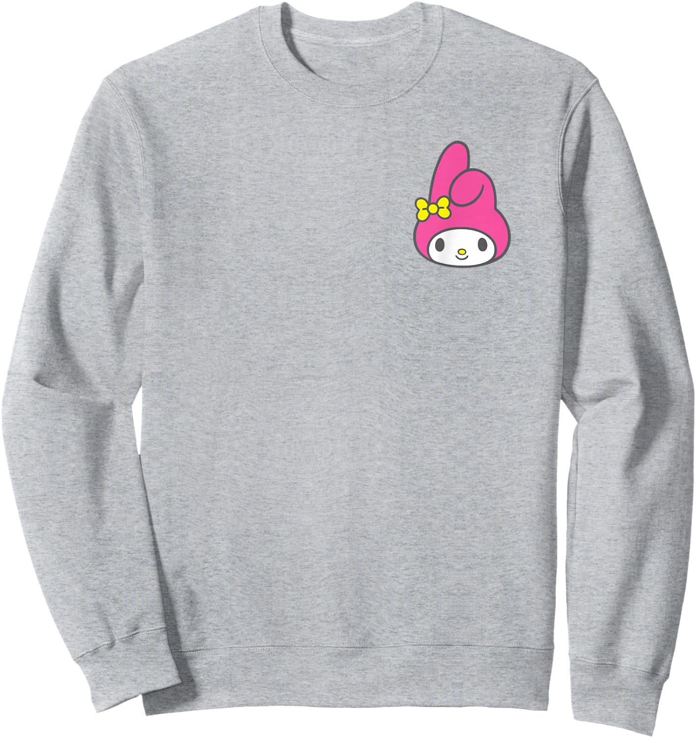 My Melody Front and Back Logo Shirt Sweatshirt - Sweatshirt | Ash