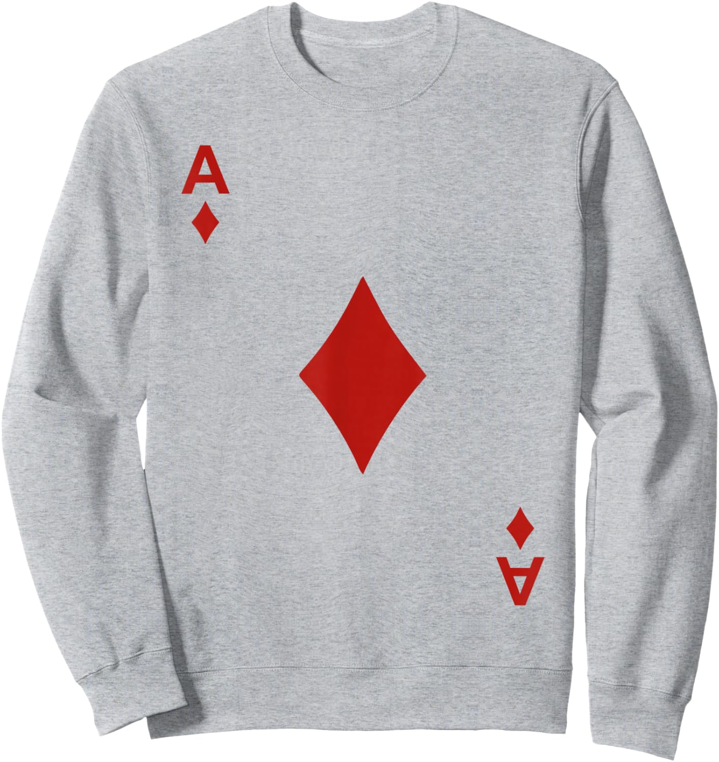 Ace of Diamond Blackjack Cards Poker 21 A Shirt Sweatshirt - Sweatshirt | Ash
