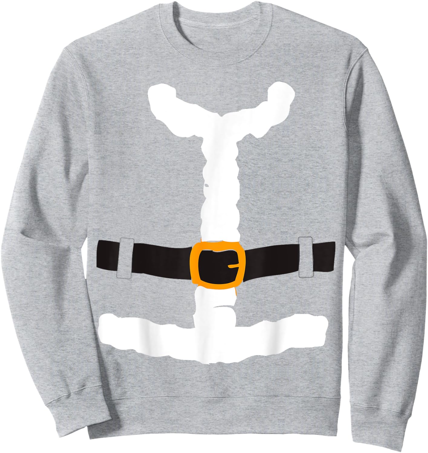 Santa Claus Costume Sweatshirt - Sweatshirt | Ash