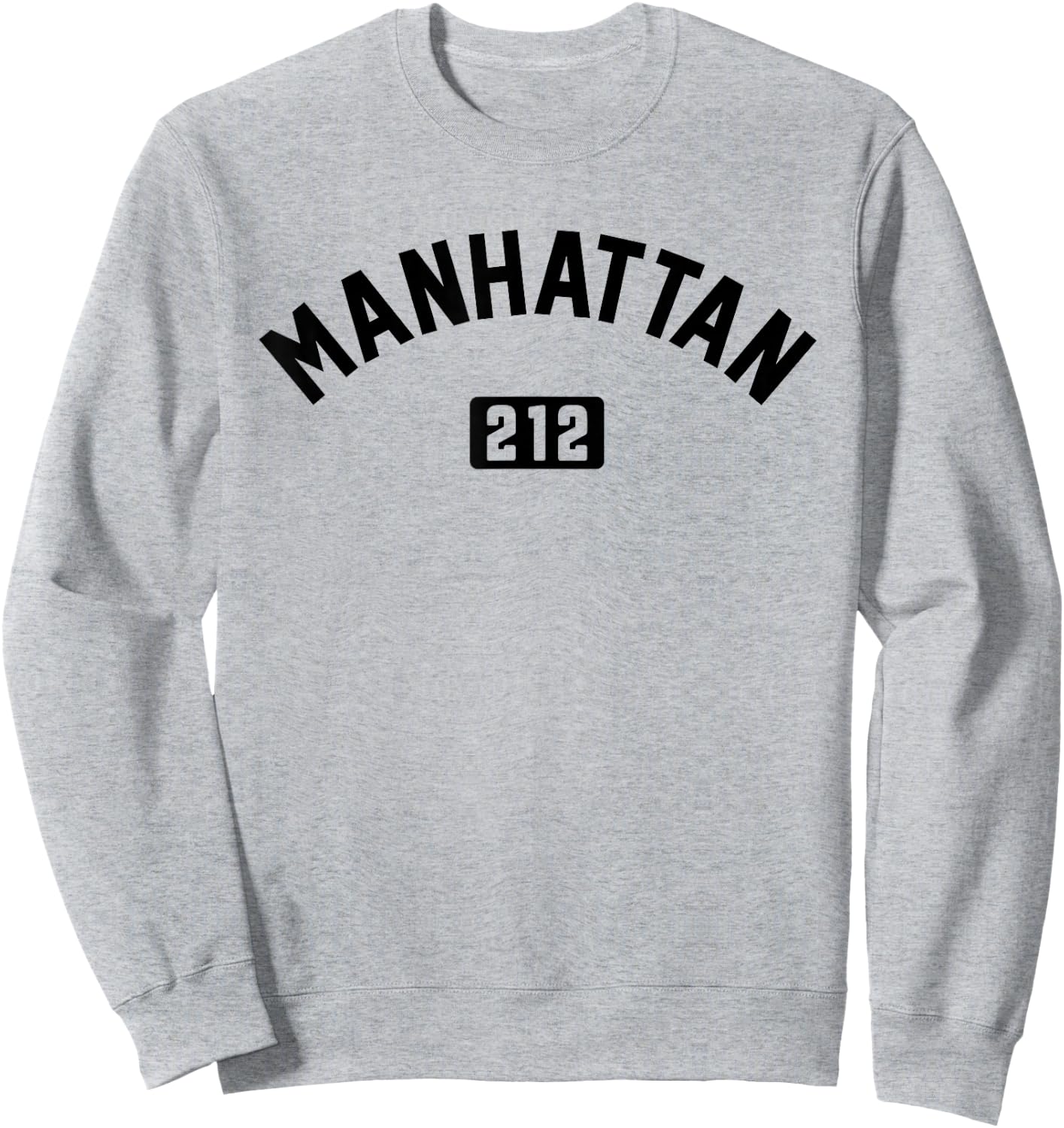 Manhattan 212 Classic City Sweatshirt - Sweatshirt | Ash