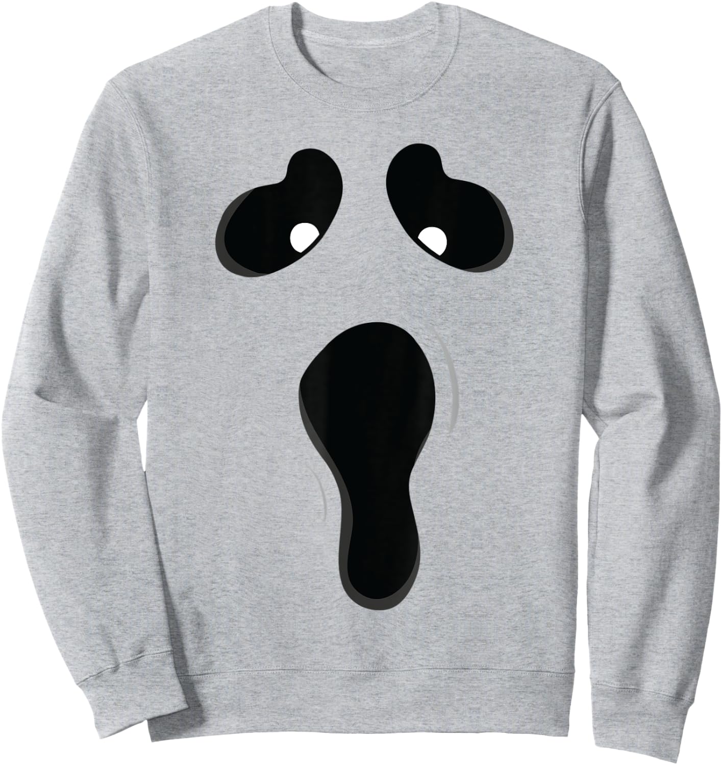 Ghost Face Halloween Ghosts Ghost Face Costume Sweatshirt - Sweatshirt | Ash