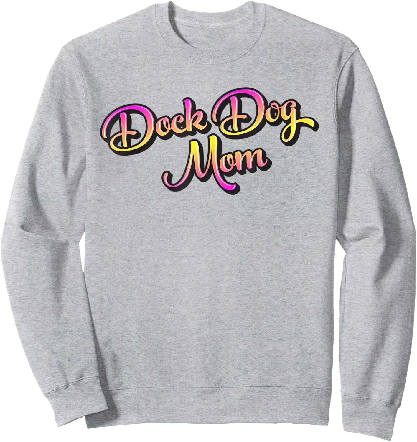 Dock Diving Dog for a Dock Dog Mom Sweatshirt - Sweatshirt | Ash