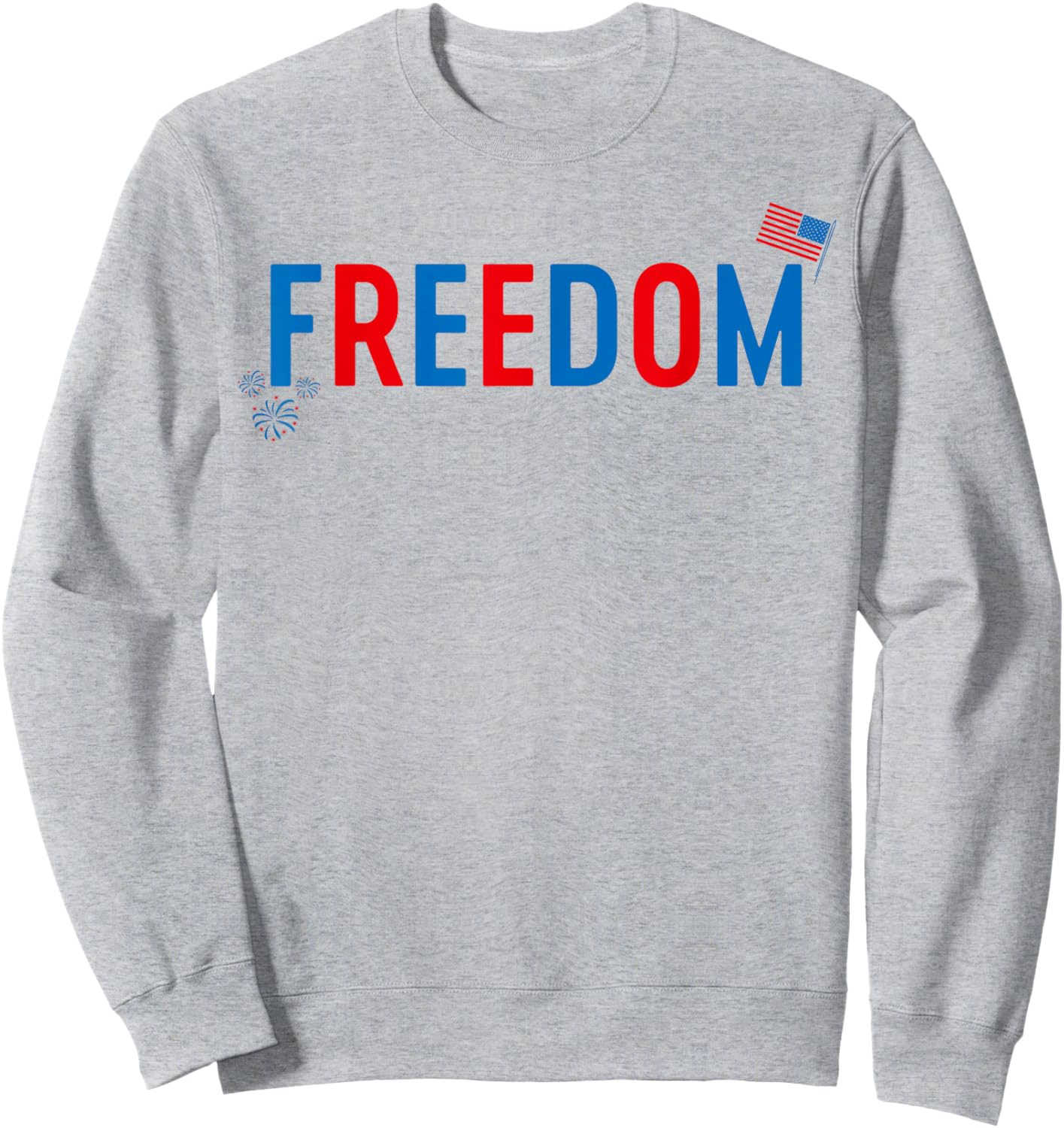 I Love The Taste of Freedom Shirt, Freedom Couple Matching Sweatshirt - Sweatshirt | Ash