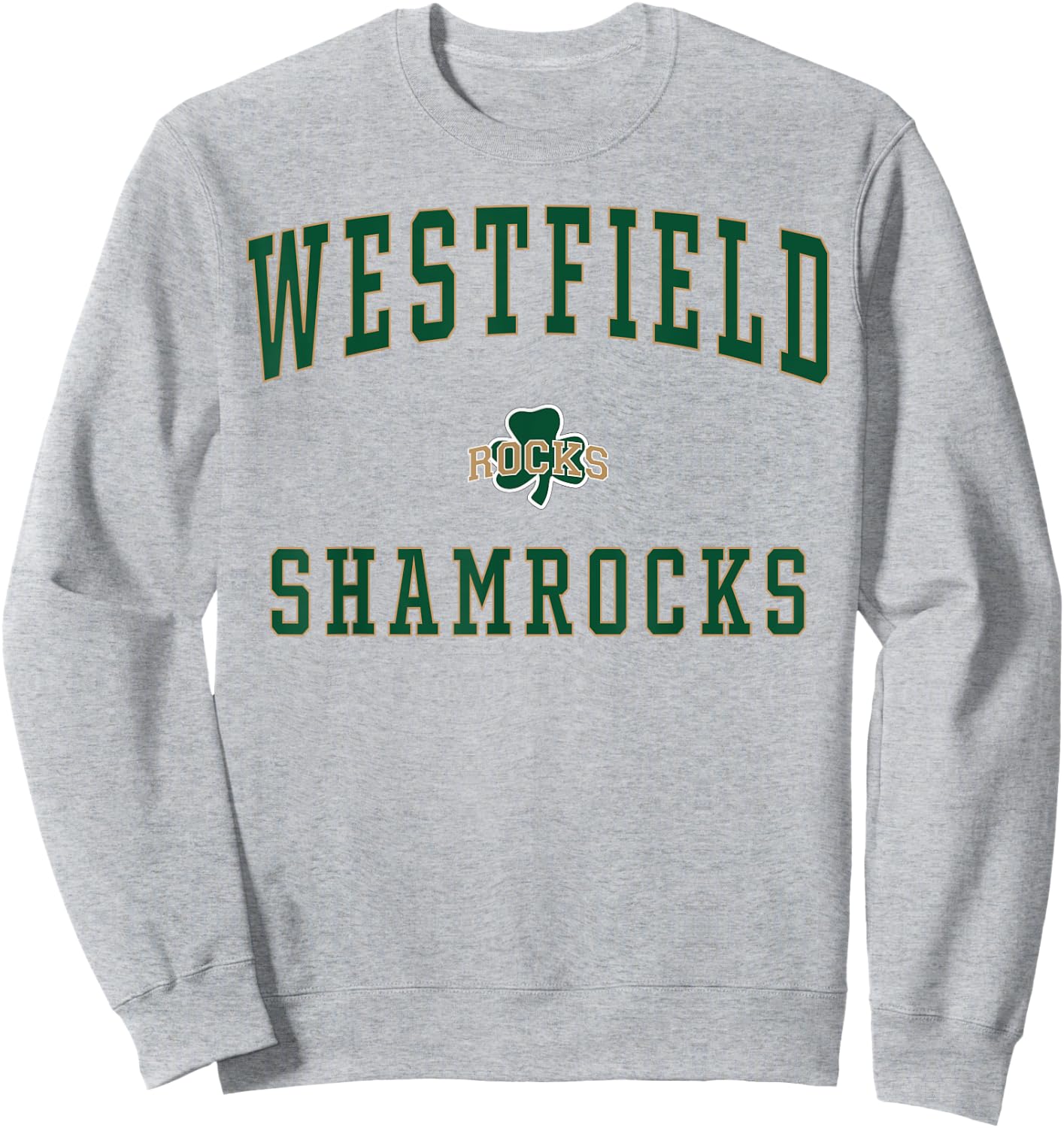 Westfield High School Shamrocks Sweatshirt - Sweatshirt | Ash