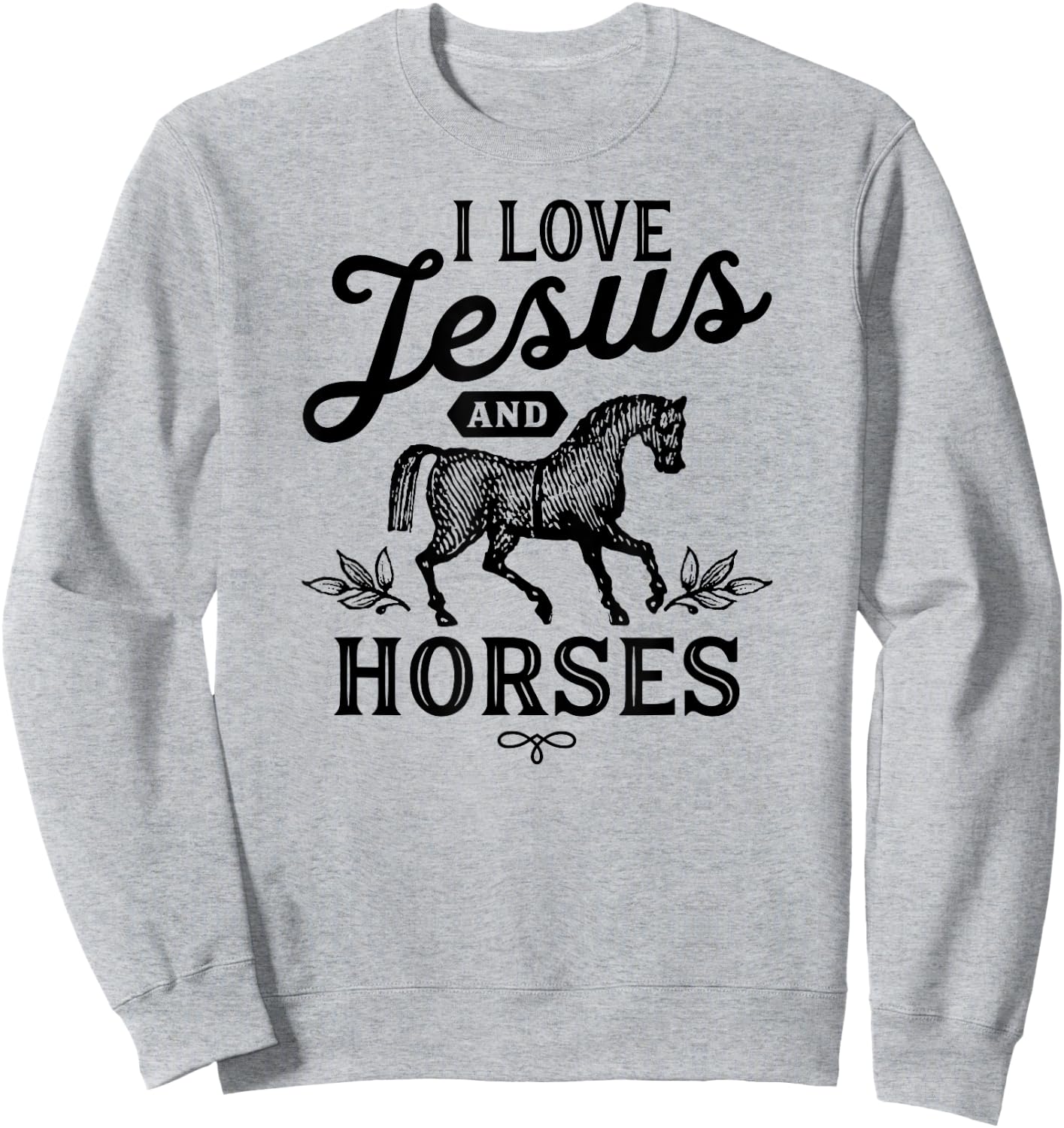 Equestrian Shirt - Horse Shirt - Horse Riding Shirt - Horse Sweatshirt - Sweatshirt | Ash