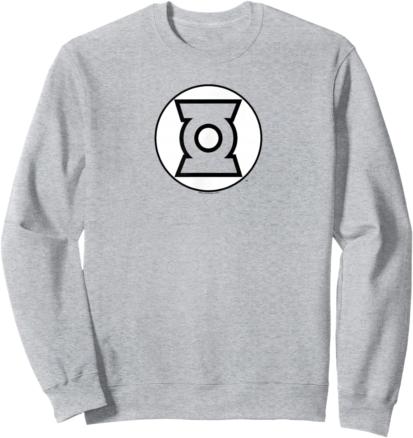 Green Lantern Logo Sweatshirt - Sweatshirt | Ash