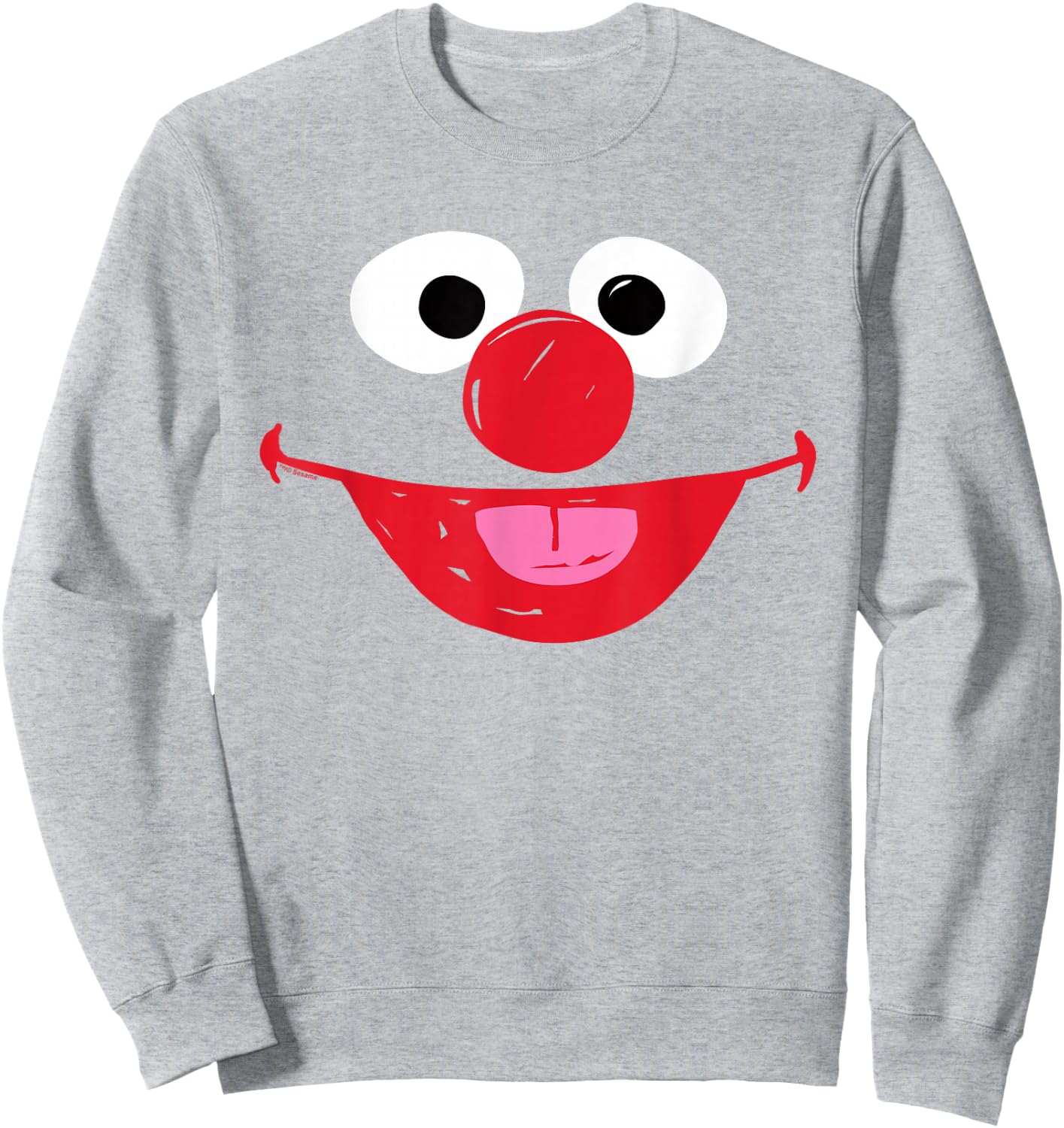 Sesame Street Ernie Crayon Sketch Halloween Costume Sweatshirt - Sweatshirt | Ash