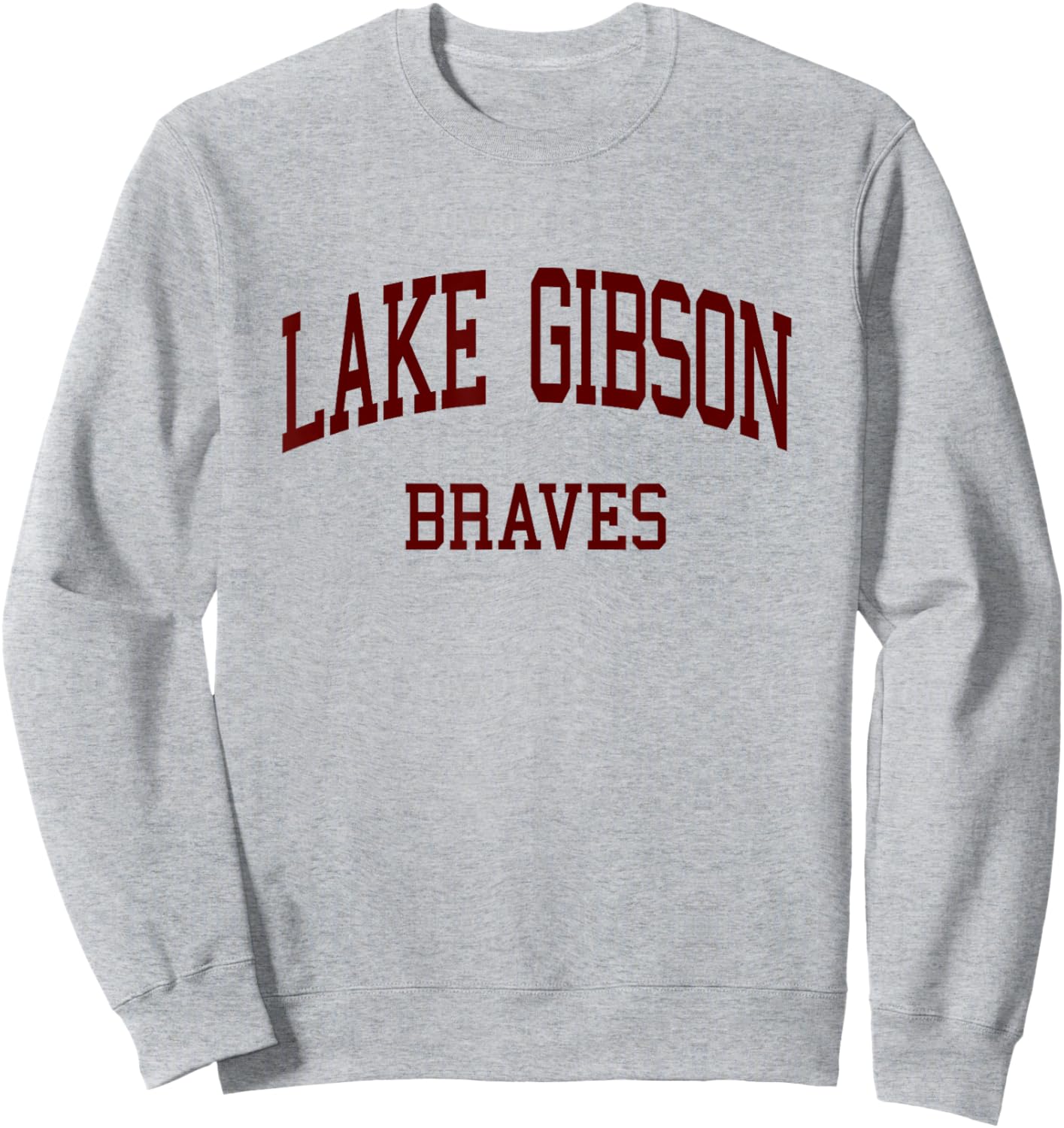 Lake Gibson High School HS Lakeland FL Retro Sweatshirt - Sweatshirt | Ash