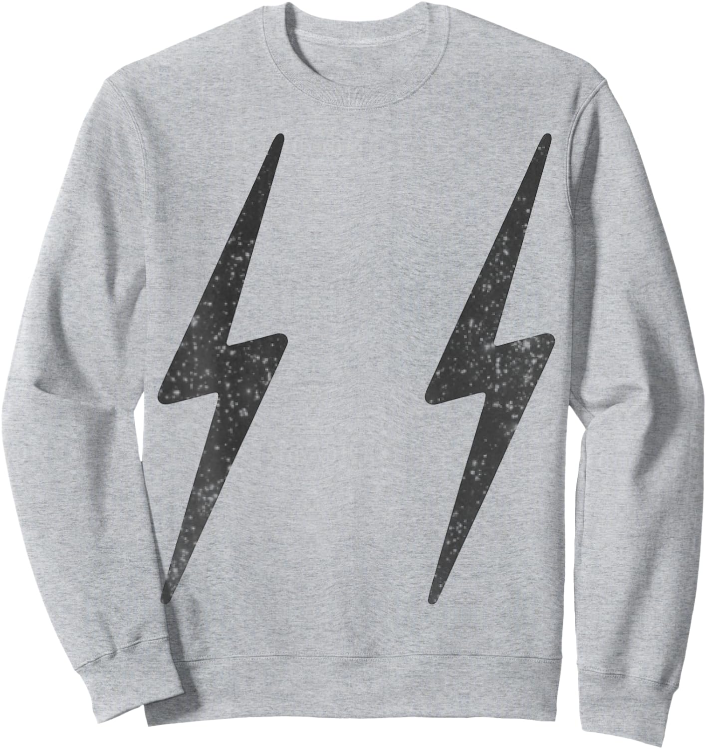 Lightening Bolts High Voltage Sweatshirt - Sweatshirt | Ash