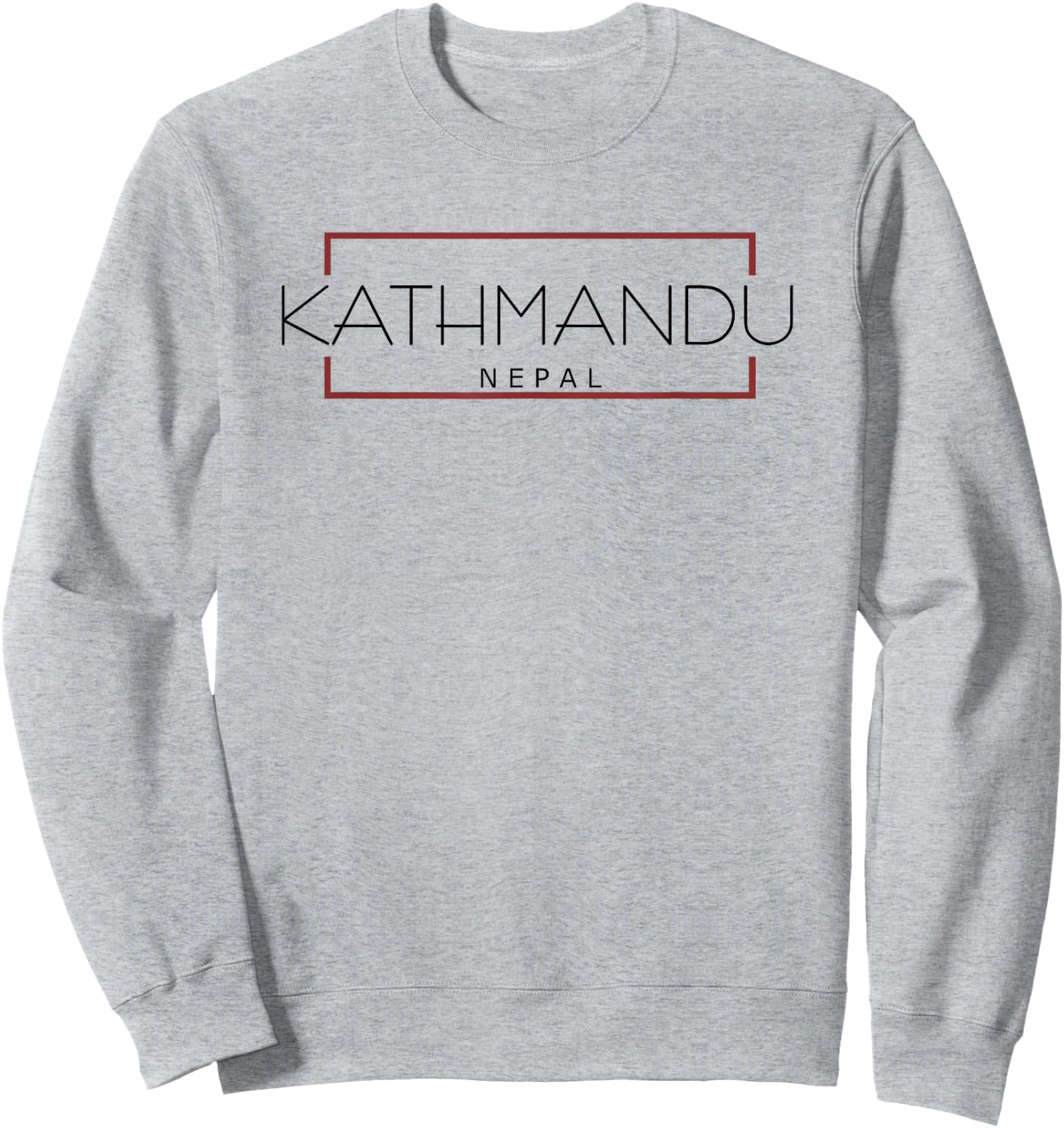 Stylish fashion Kathmandu Nepal Sweatshirt - Sweatshirt | Ash