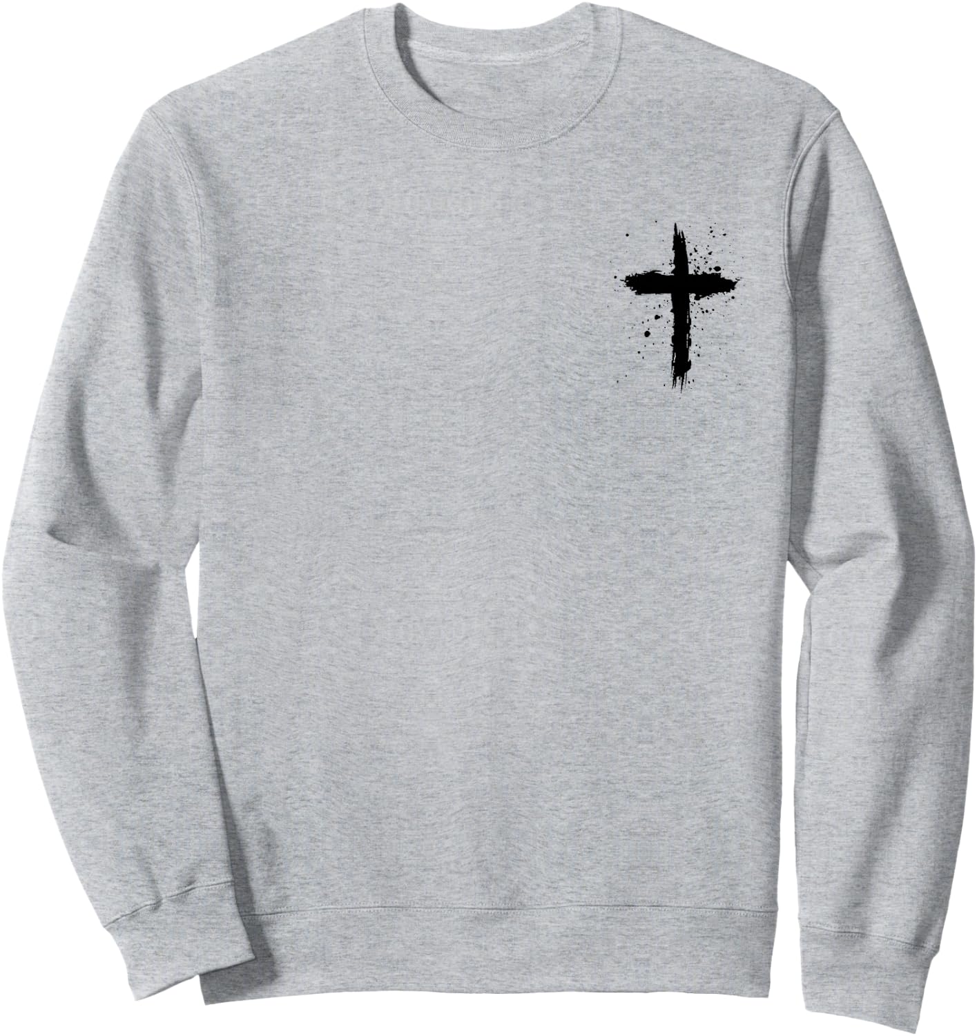 God's Child PSALM 23 Front And Back Print For Christian Sweatshirt - Sweatshirt | Ash