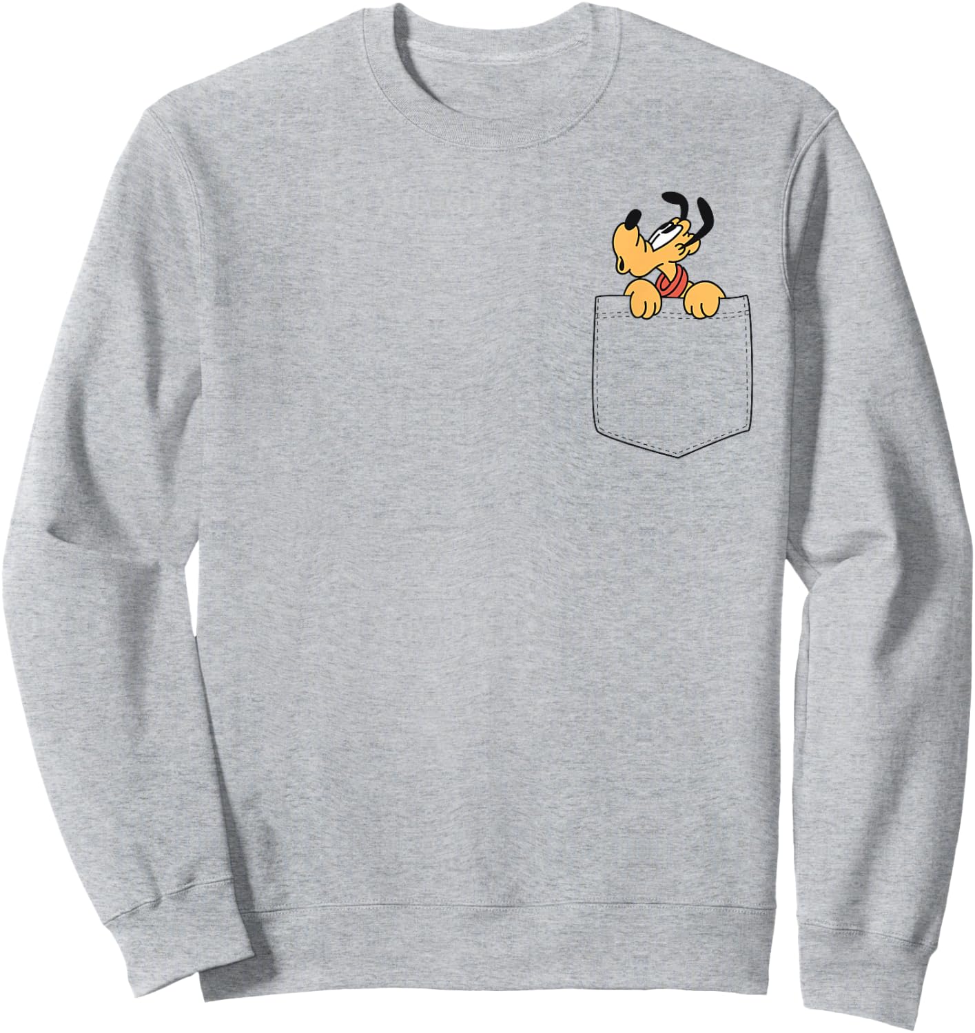 Disney - Pluto Pocket Sweatshirt - Sweatshirt | Ash